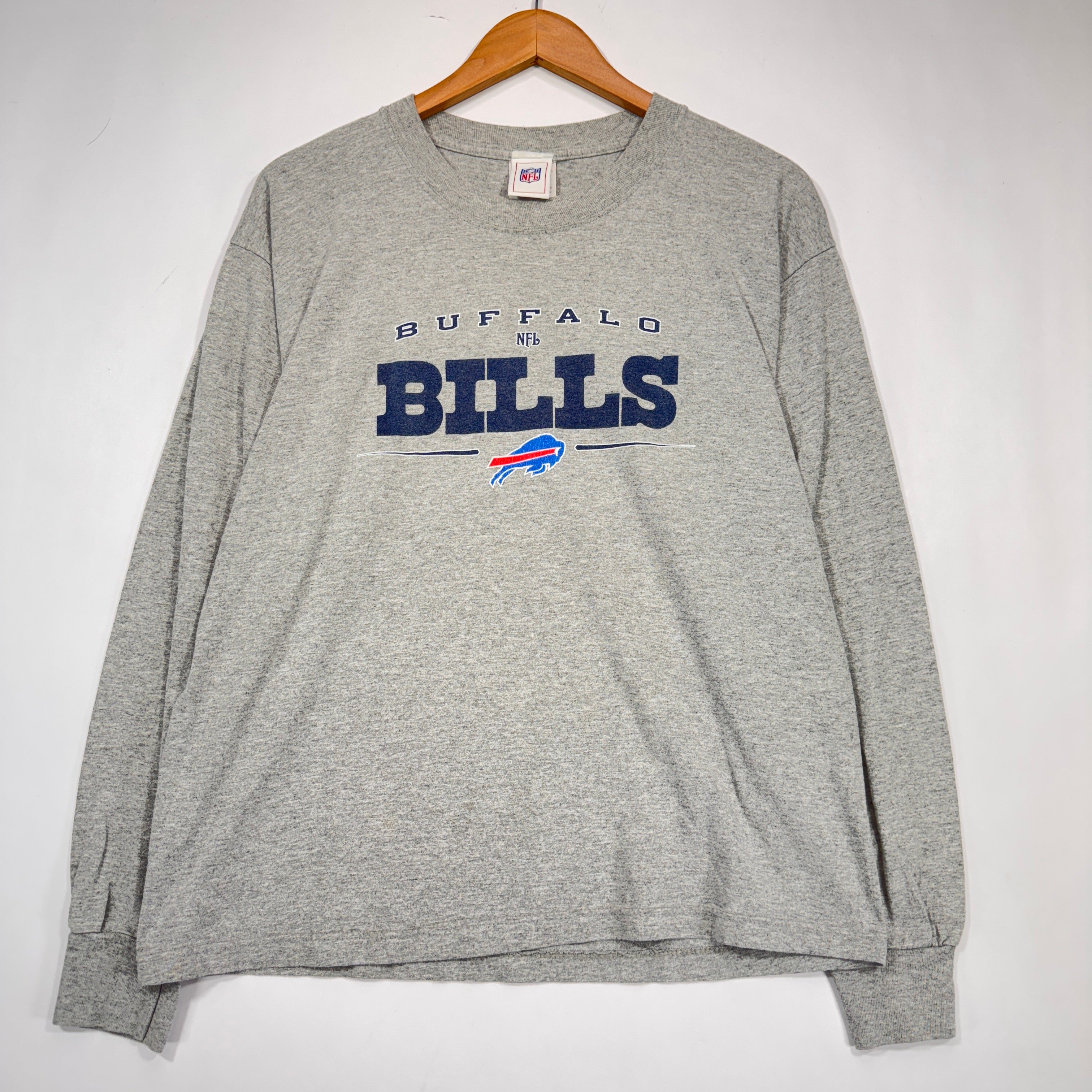 Vintage Buffalo Bills Long Sleeve Shirt Large