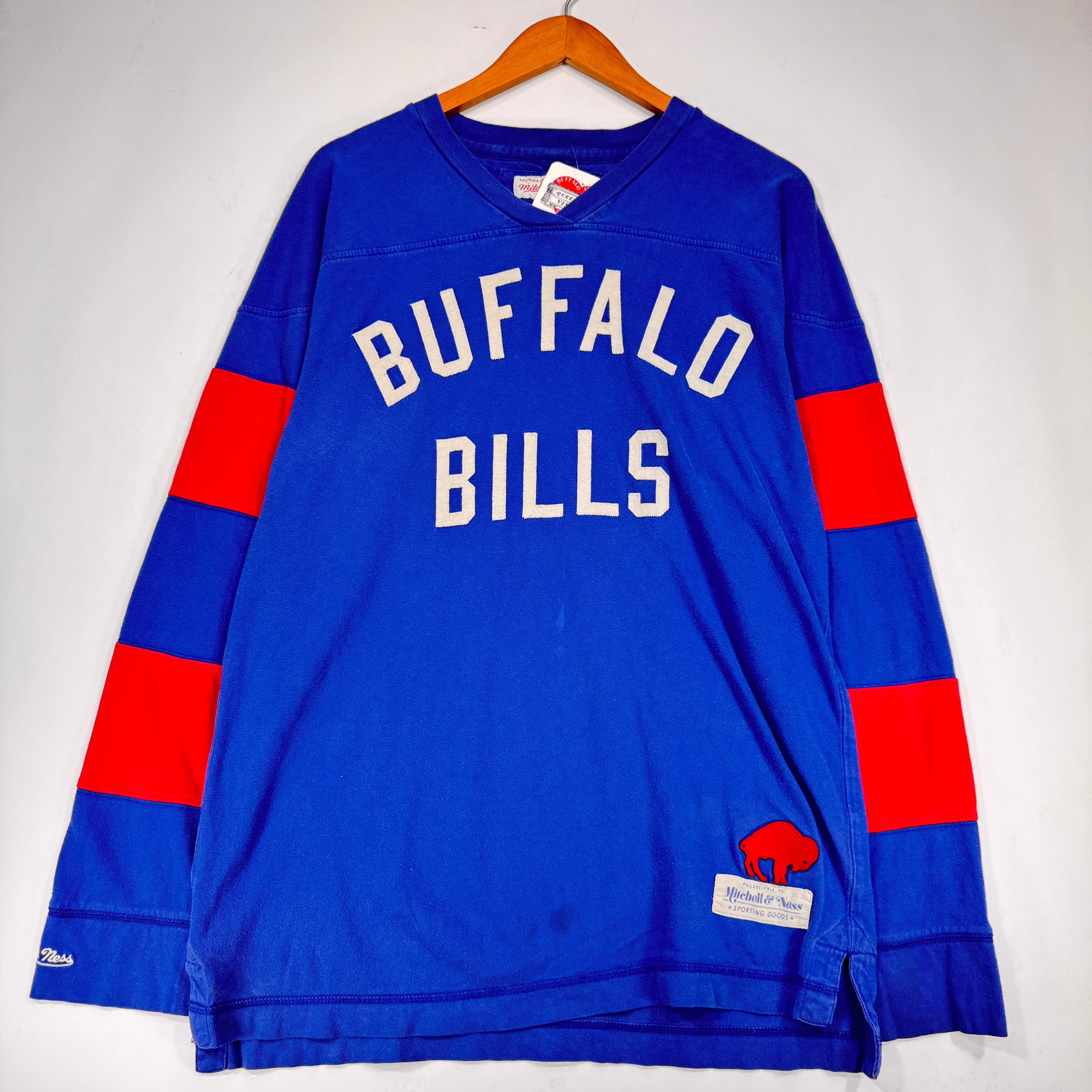 Vintage Buffalo Bills Rugby Shirt Large