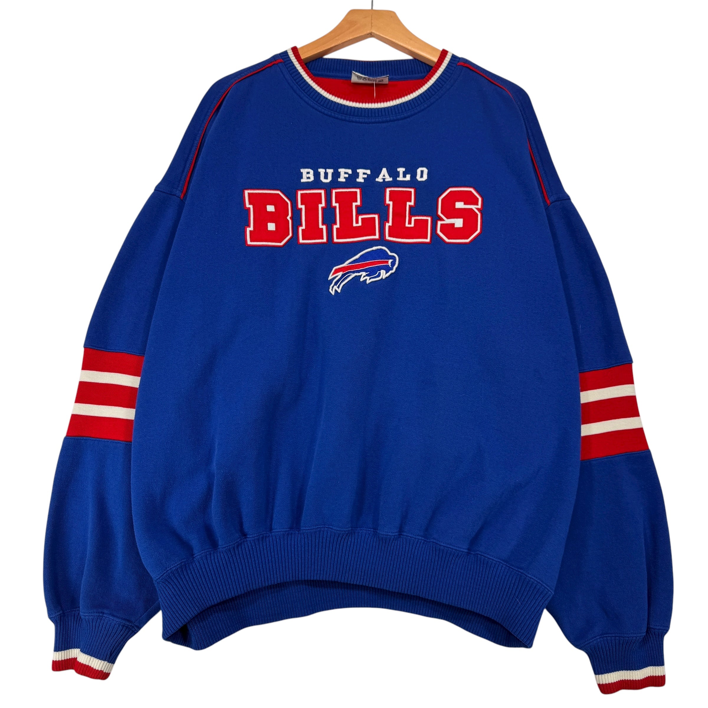 Vintage Buffalo Bills Embroidered Crewneck Sweatshirt XXL