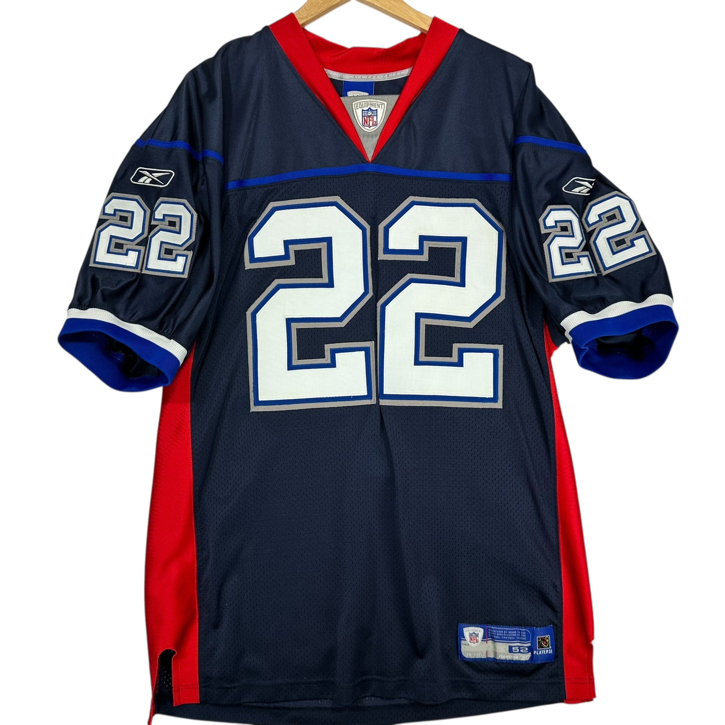 Vintage Buffalo Bills Nate Clements Signed On Field Jersey Shirt Size 52 XXL