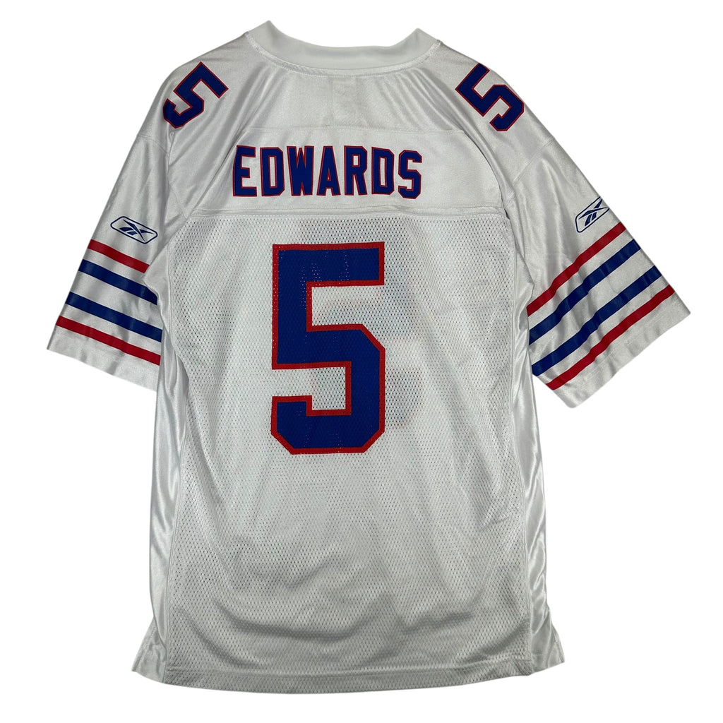 Vintage Buffalo Bills Trent Edwards Jersey Shirt Medium