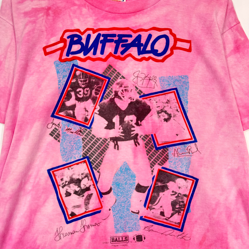 Vintage Buffalo Bills Overdyed Team Shirt Large