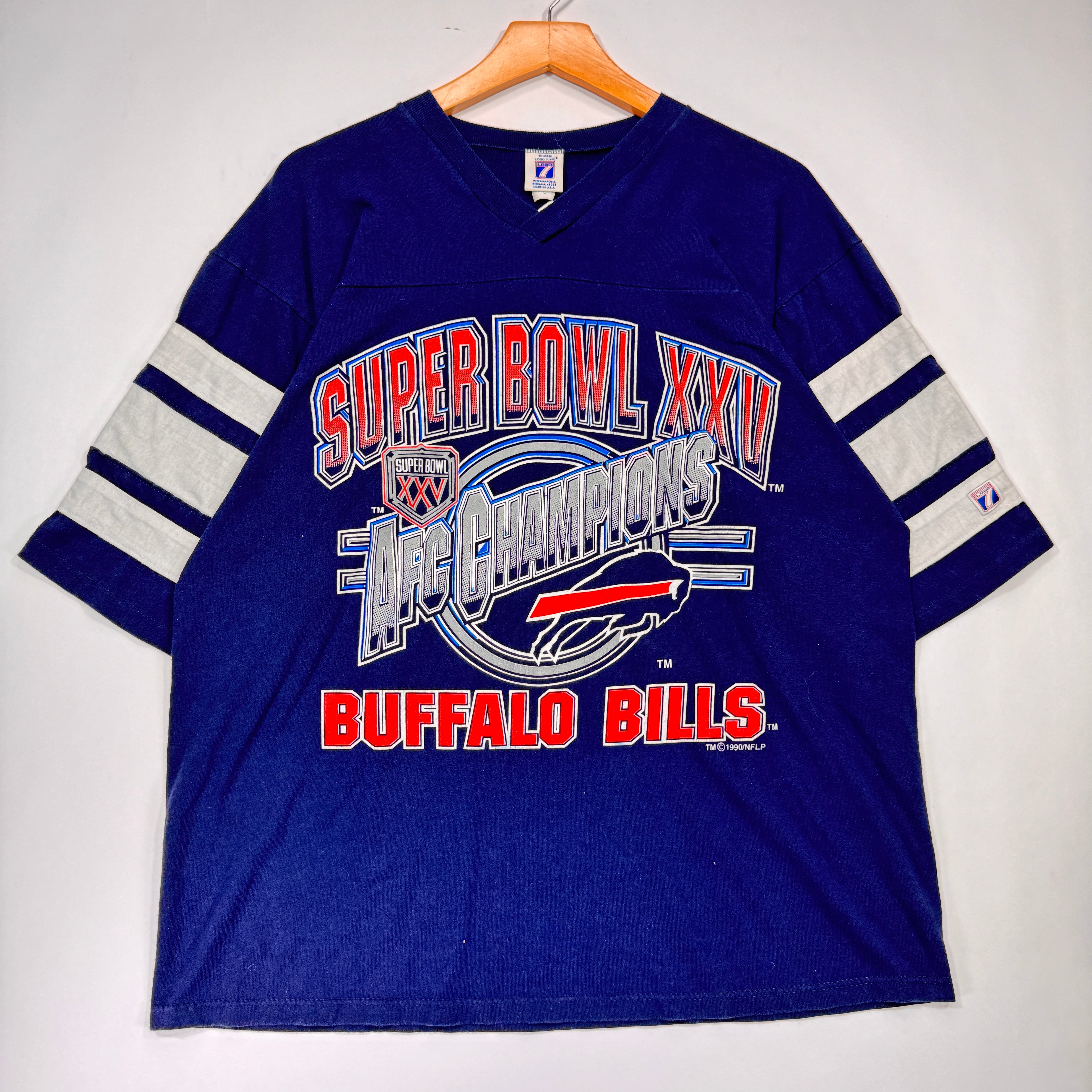 Vintage Buffalo Bills 1991 Super Bowl Shirt Large