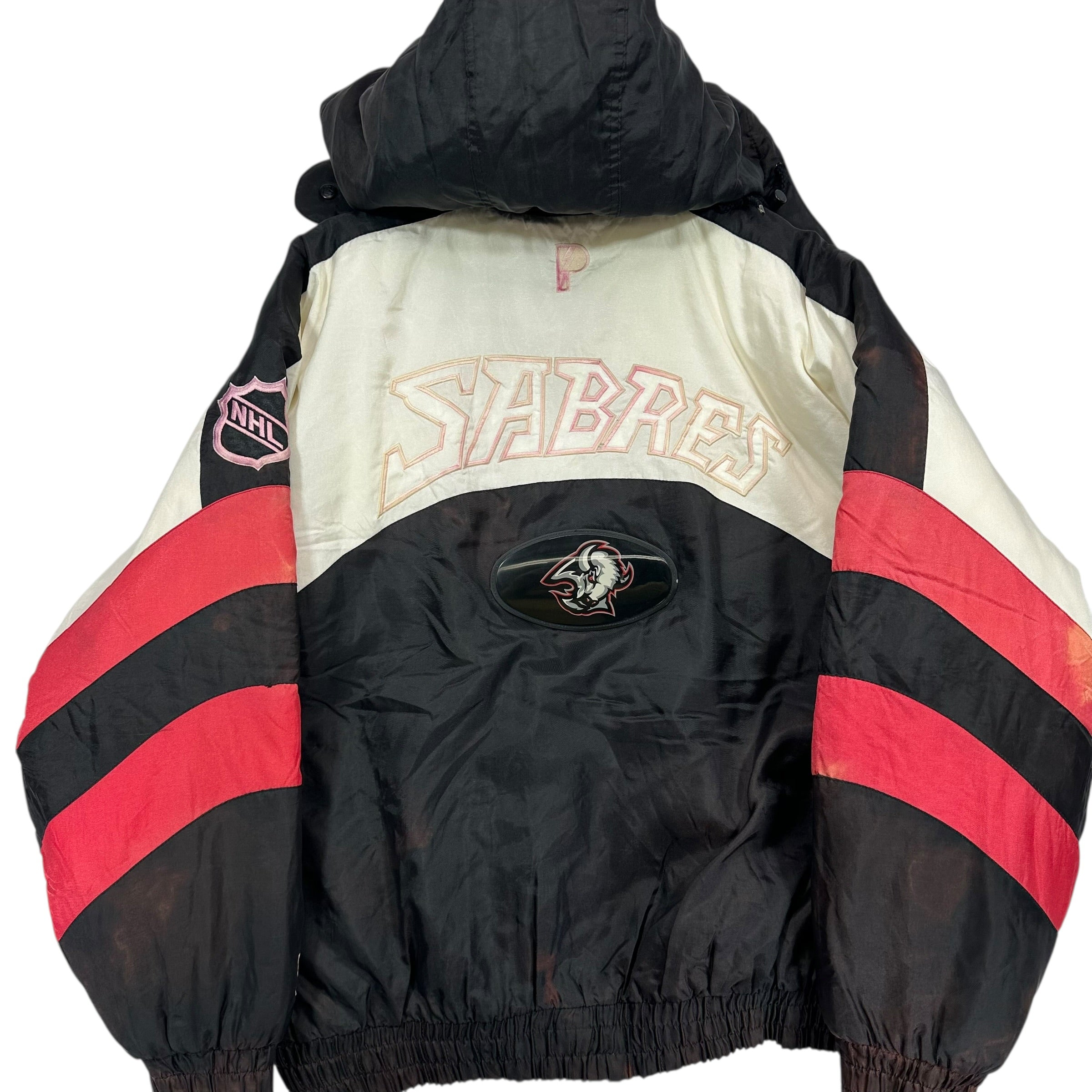Vintage Buffalo Sabres Thrashed Jacket XL