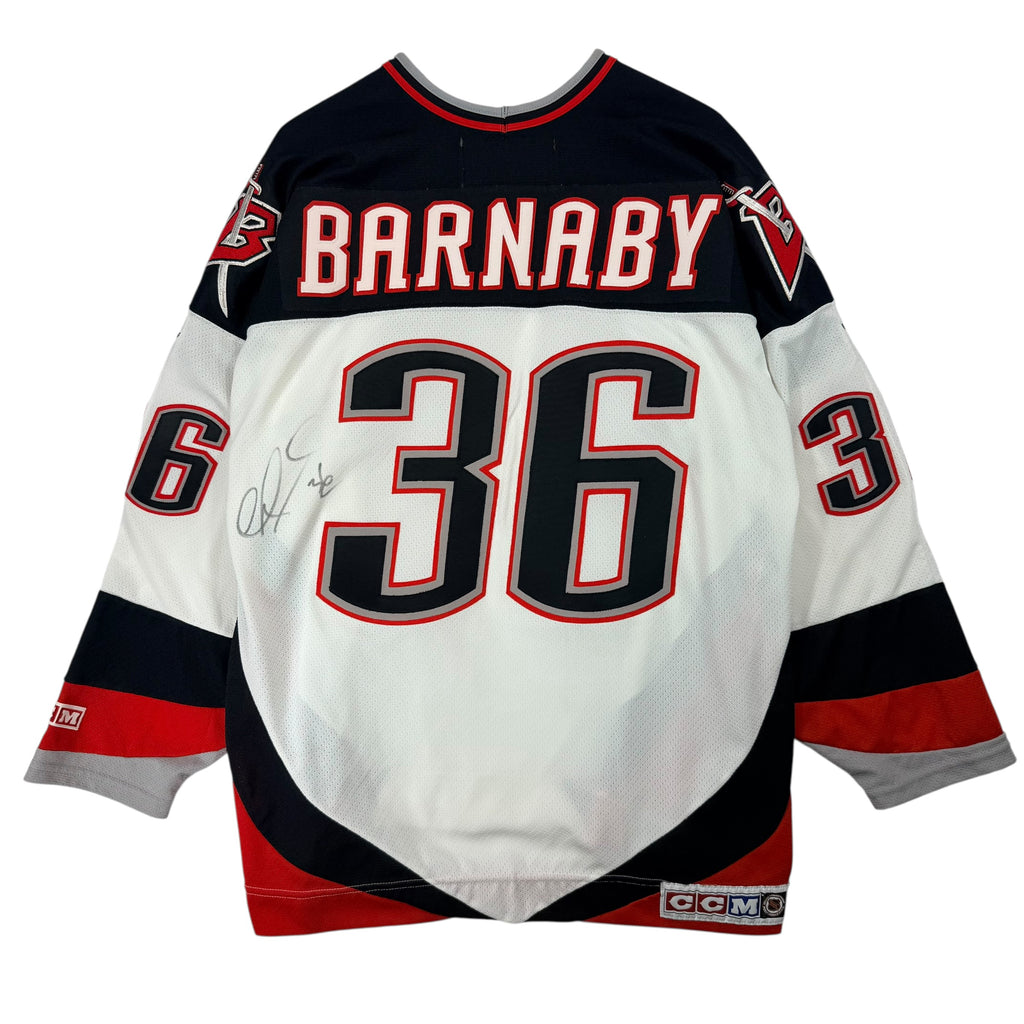 Vintage Buffalo Sabres Mathew Barnaby Jersey XL