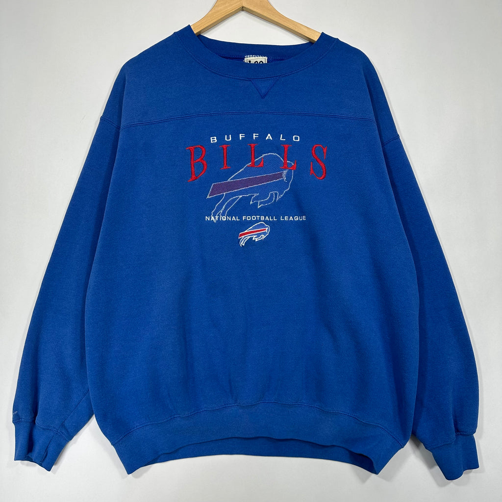 Vintage Buffalo Bills Embroidered Crewneck Sweatshirt XXL