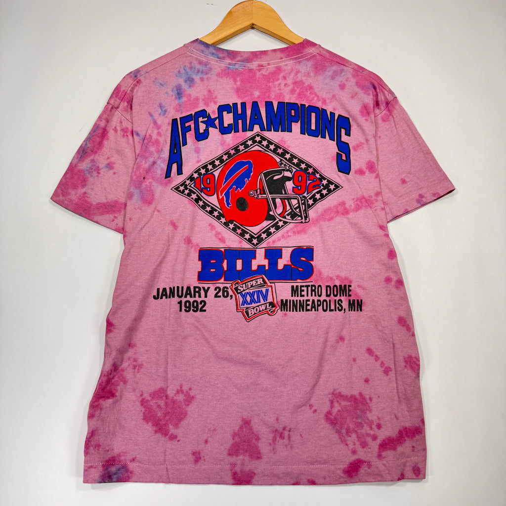 Vintage Buffalo Bills Overdyed 1992 Super Bowl Shirt Large