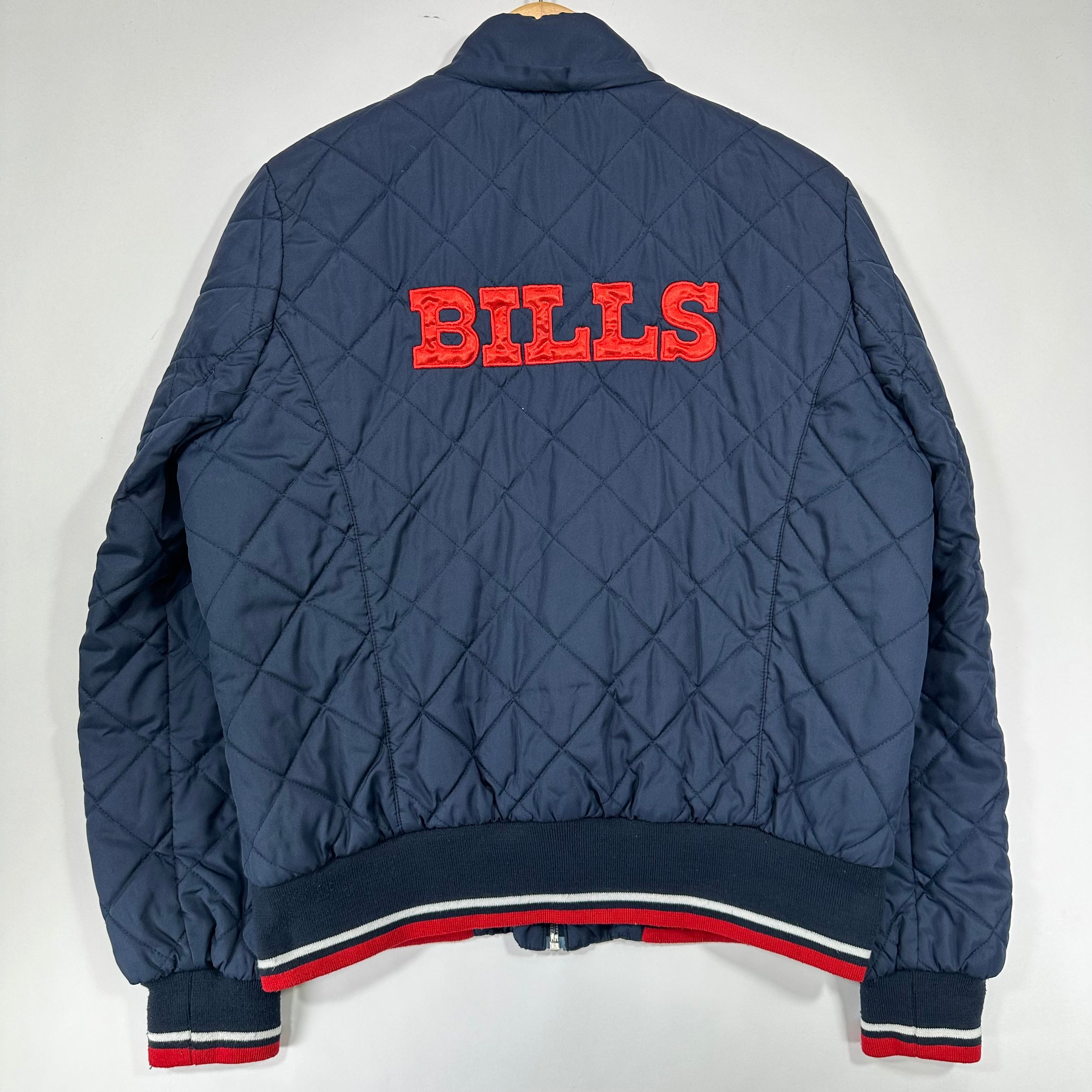 Vintage Buffalo Bills Quilted Jacket Women’s Large