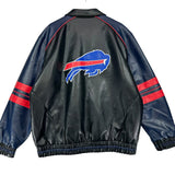 Vintage Buffalo Bills Vegan Leather Jacket XL