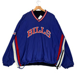 Vintage Buffalo Bills Starter Pullover Reversible Windbreaker Jacket XL
