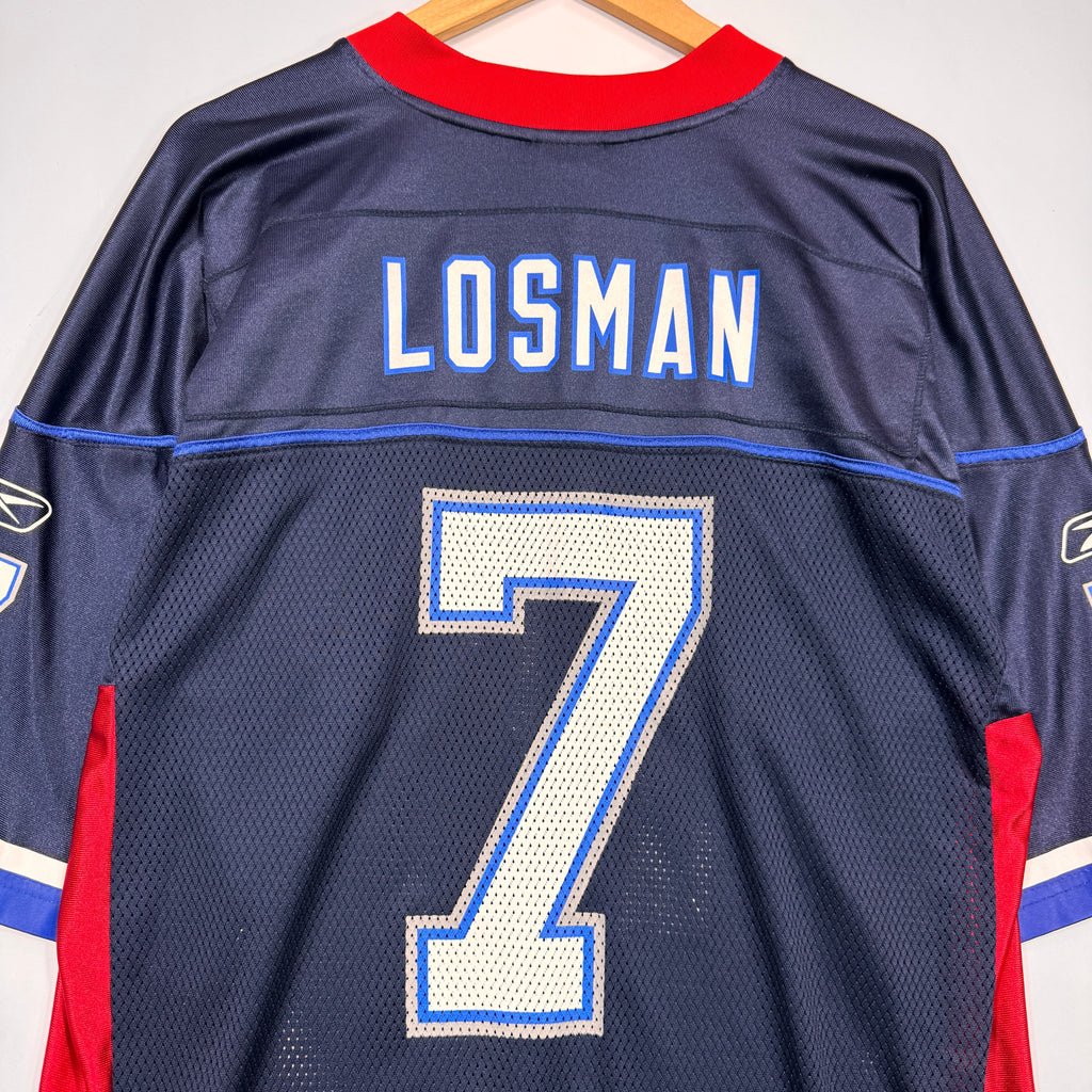 Vintage Buffalo Bills Losman #7 Jersey Shirt Medium