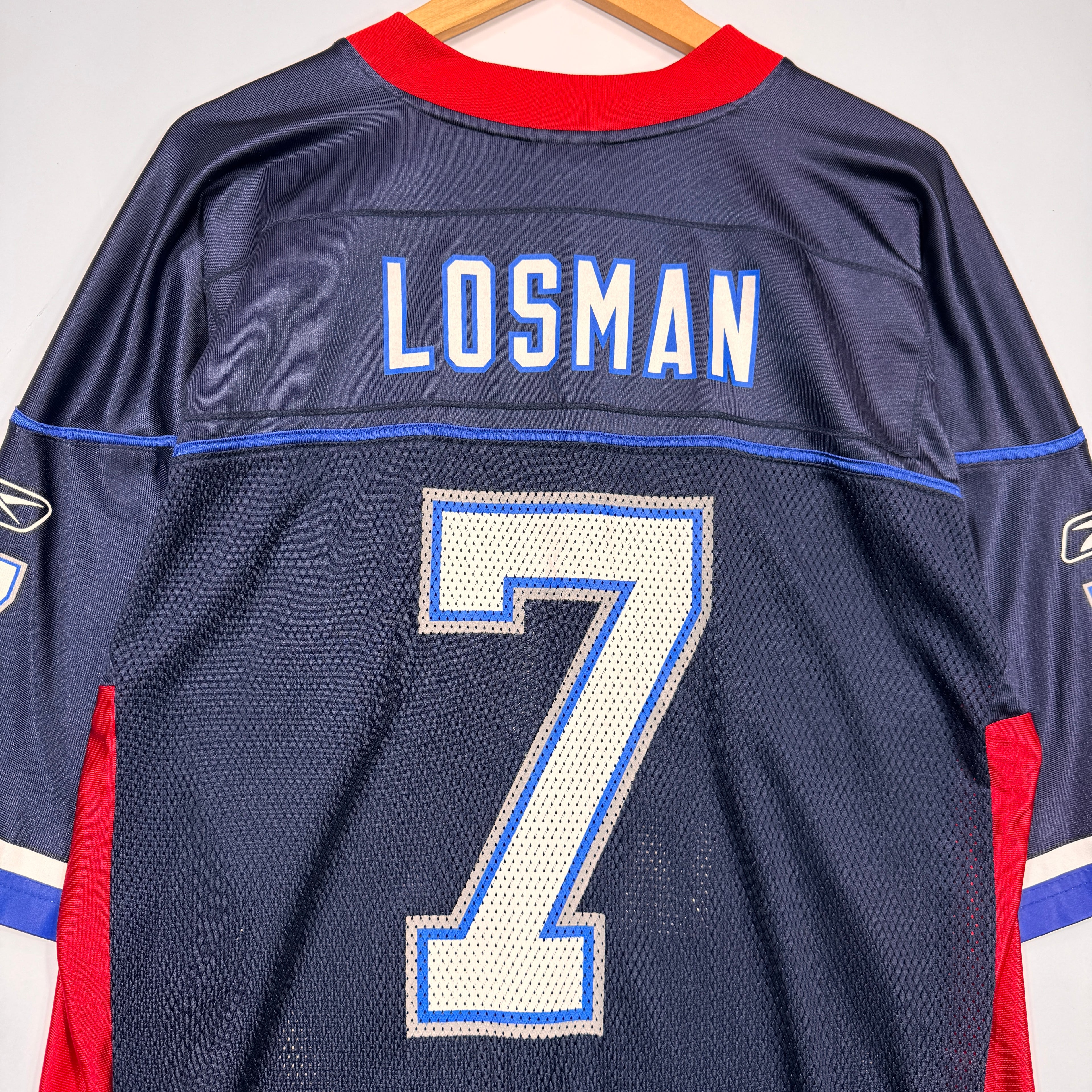 Vintage Buffalo Bills Losman #7 Jersey Shirt Medium
