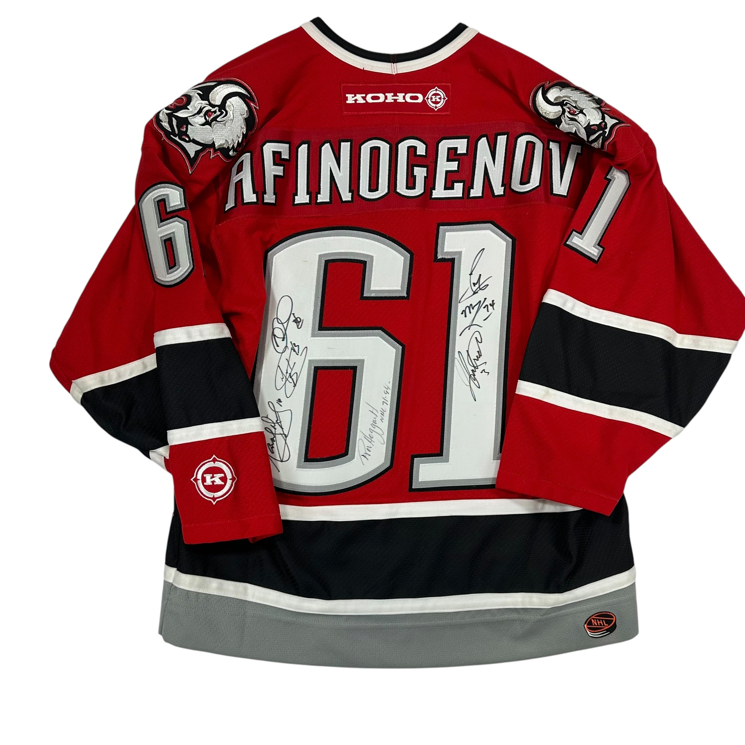 Vintage DEADSTOCK Buffalo Sabres Afinogenov Jersey Medium