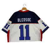 Vintage Buffalo Bills Drew Bledsoe Cropped Jersey XL