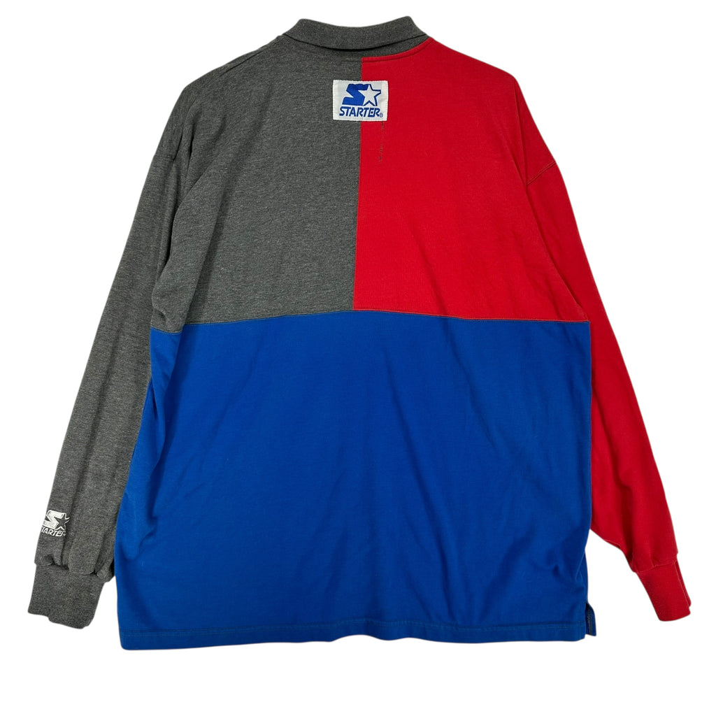 Vintage Buffalo Bills Starter Polo Rugby Shirt Large