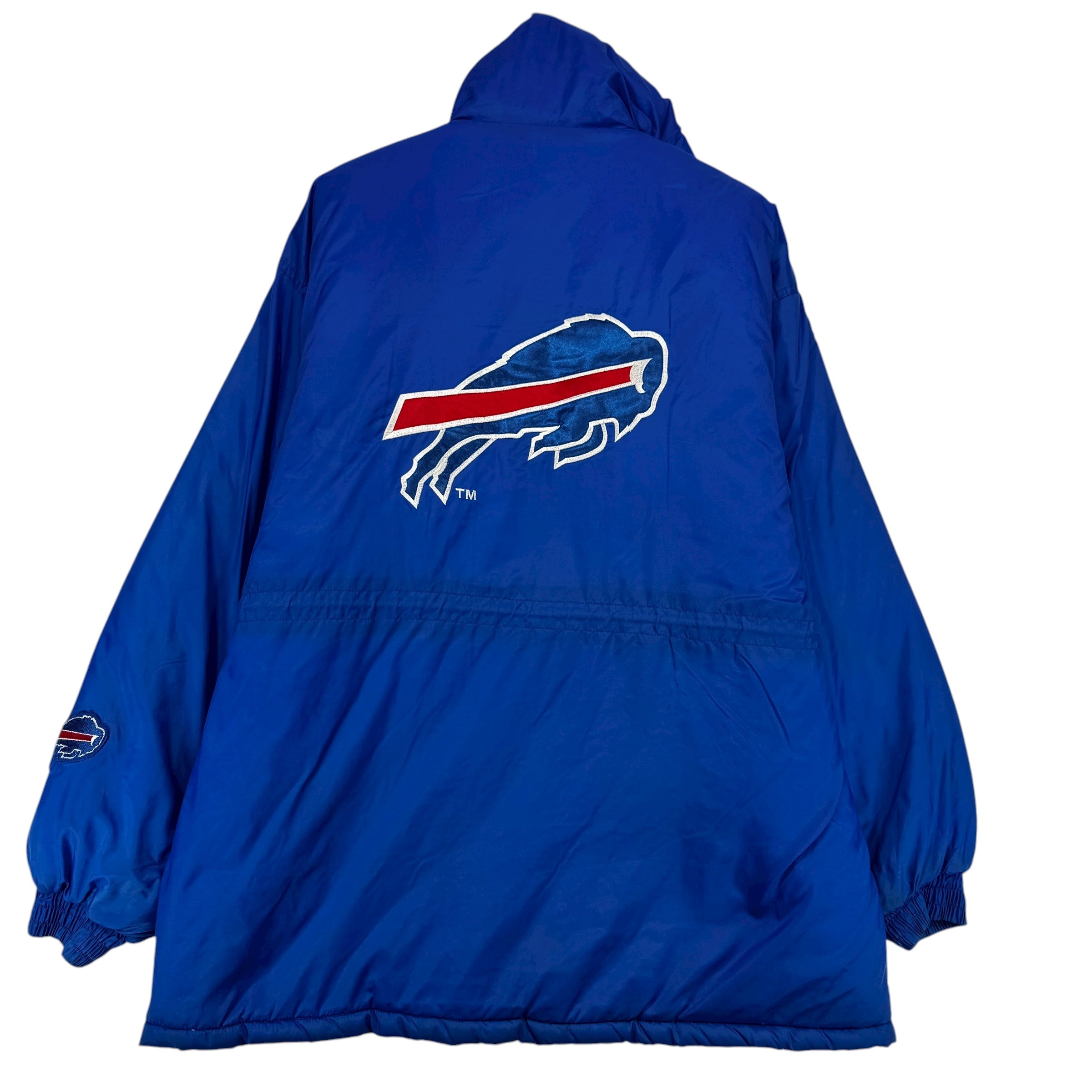 Vintage Buffalo Bills Parka Puffer Jacket Large