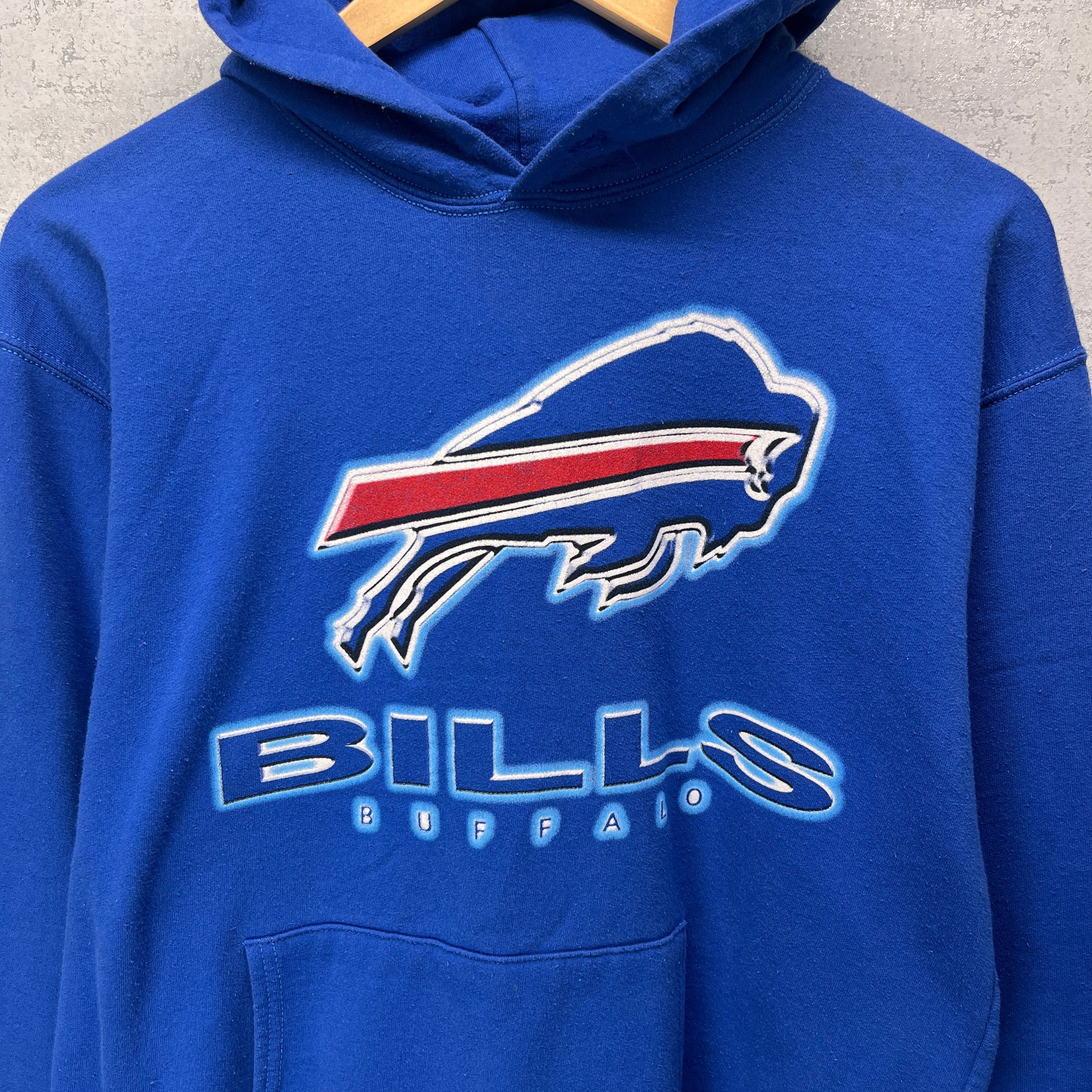 Vintage Buffalo Bills Hoodie Sweatshirt Small
