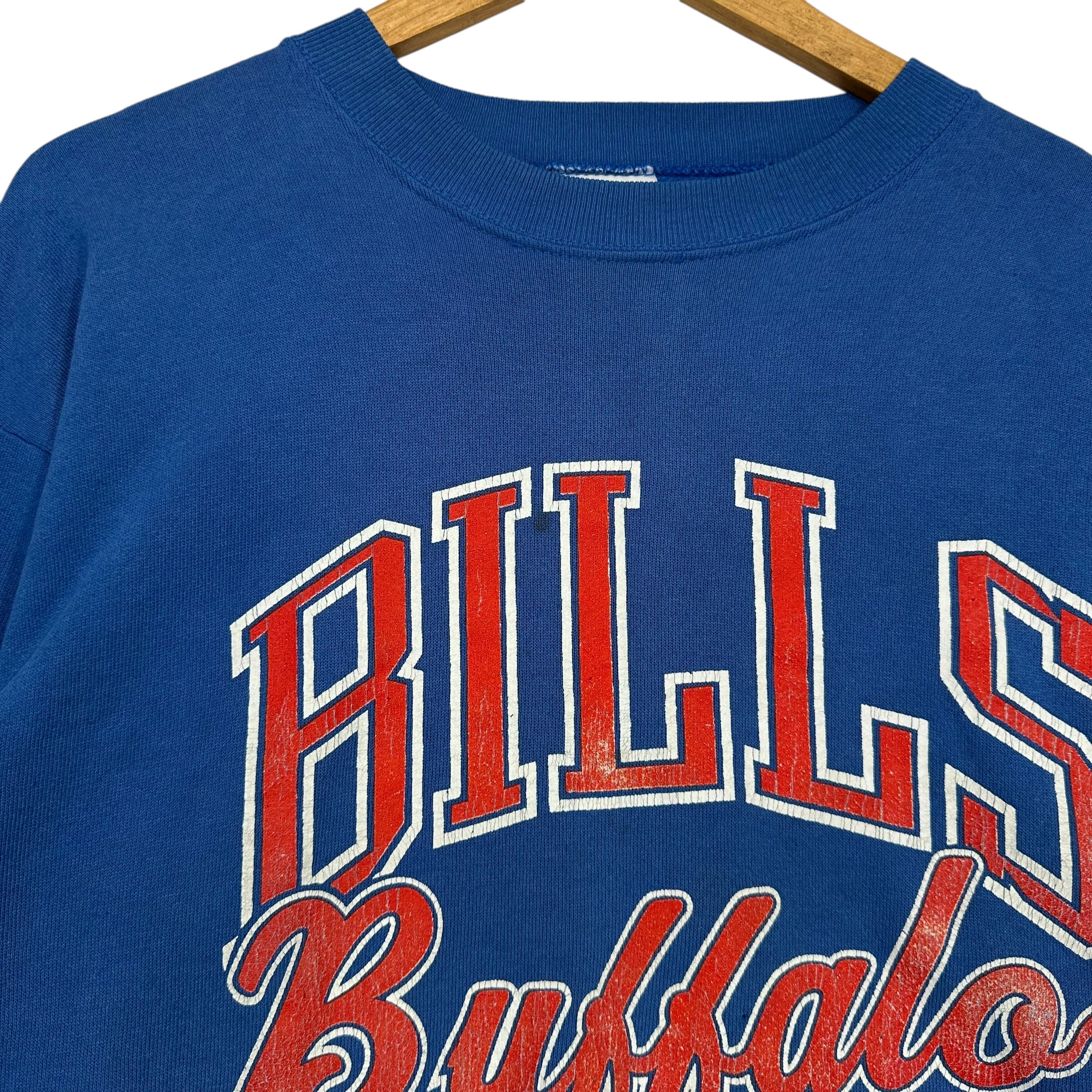 Vintage Buffalo Bills Crewneck Sweatshirt Large