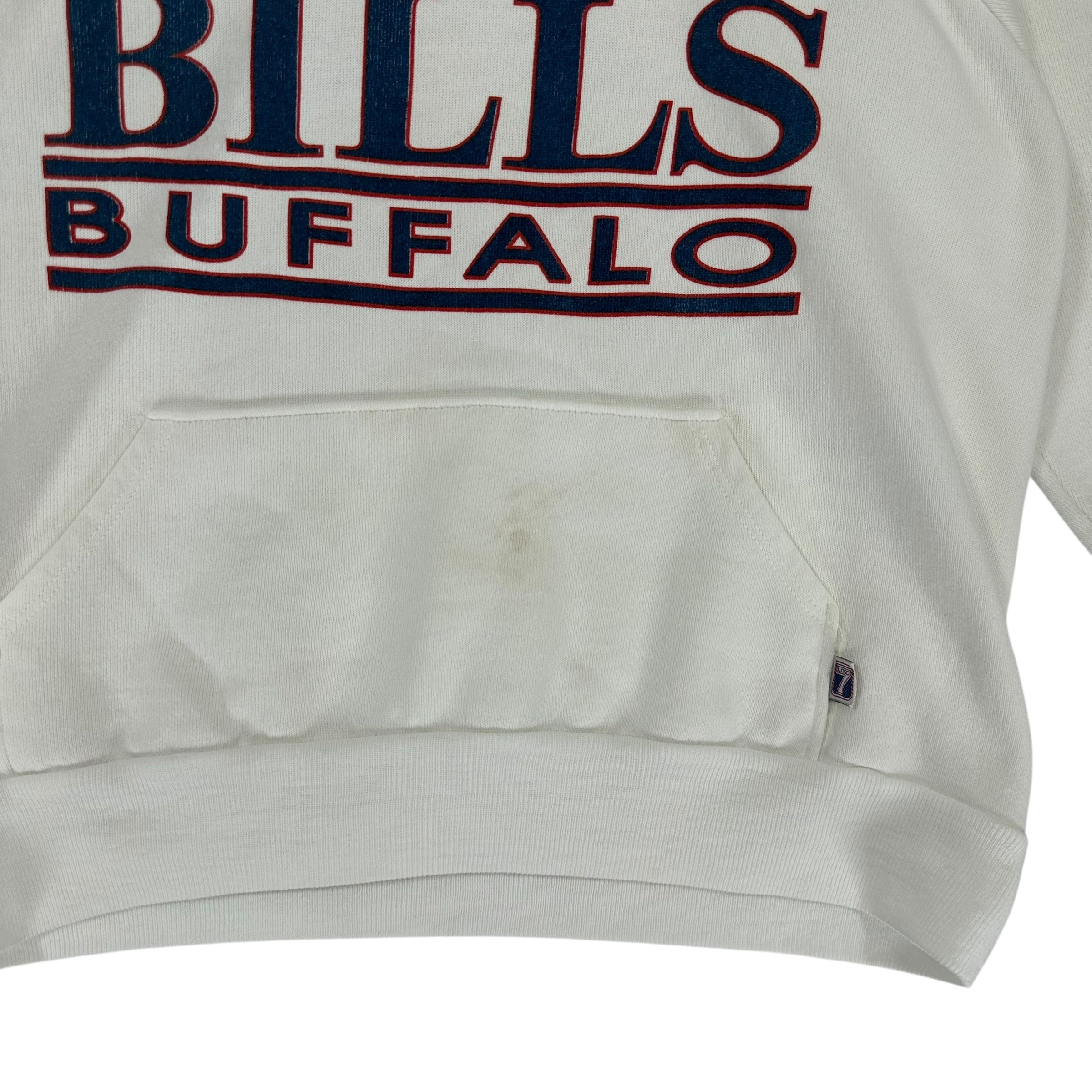 Vintage Kids Buffalo Bills Hoodie Sweatshirt Size Large 14/16