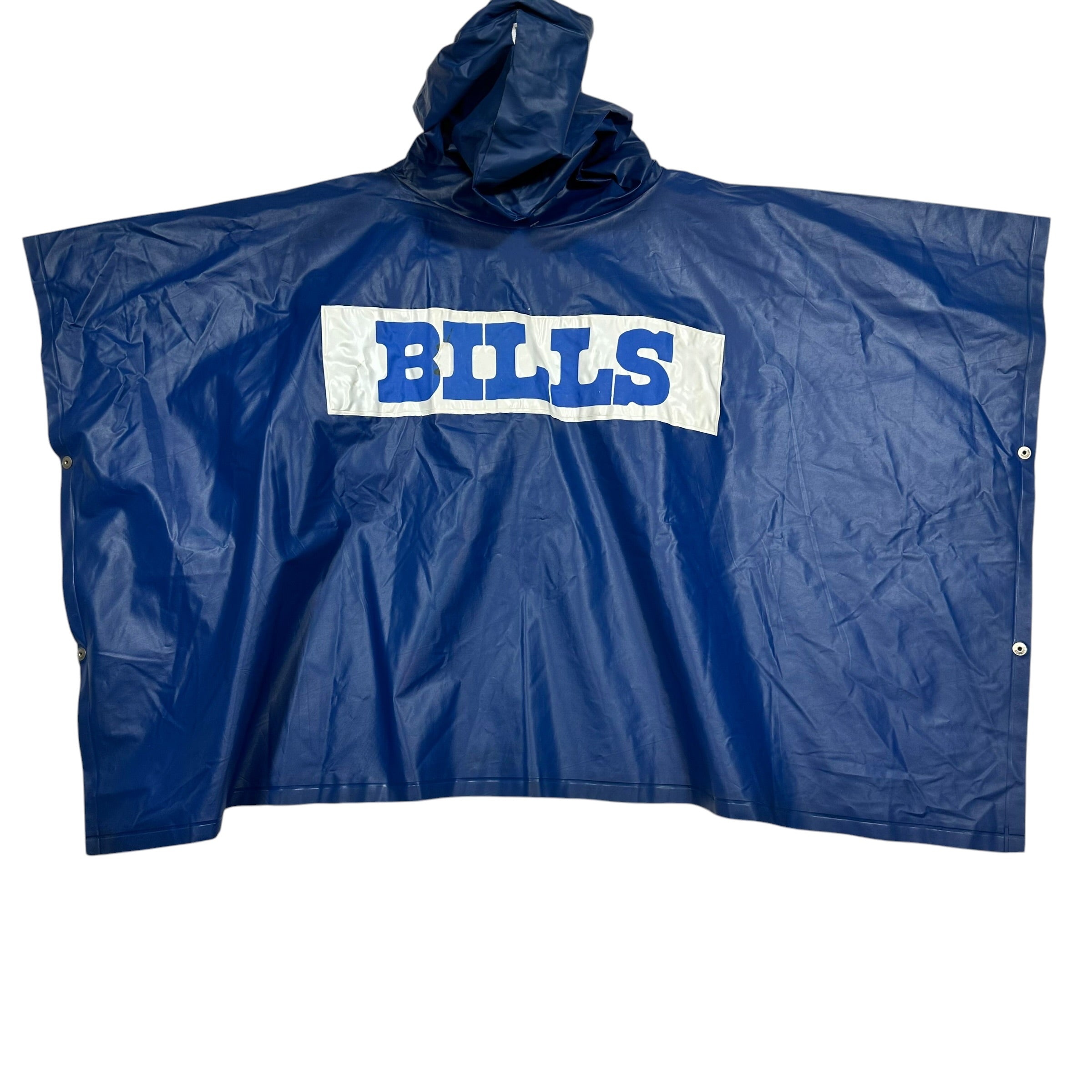 Vintage Buffalo Bills Rain Poncho Jacket Small