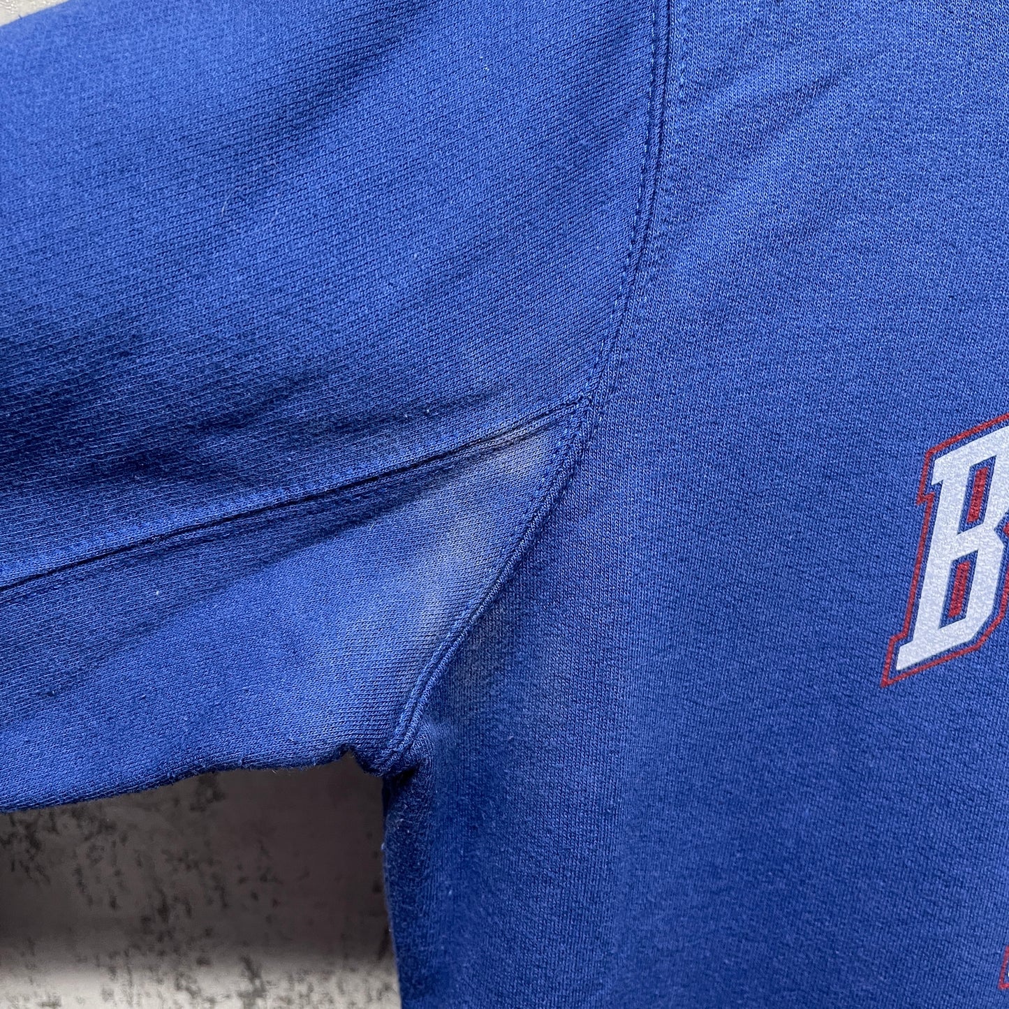 Vintage Buffalo Bills Zip Up Hoodie Sweatshirt Medium