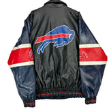 Vintage Buffalo Bills Vegan Leather Jacket XXL