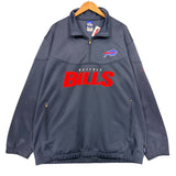 Vintage Buffalo Bills 1/4 Zip Sweatshirt XL