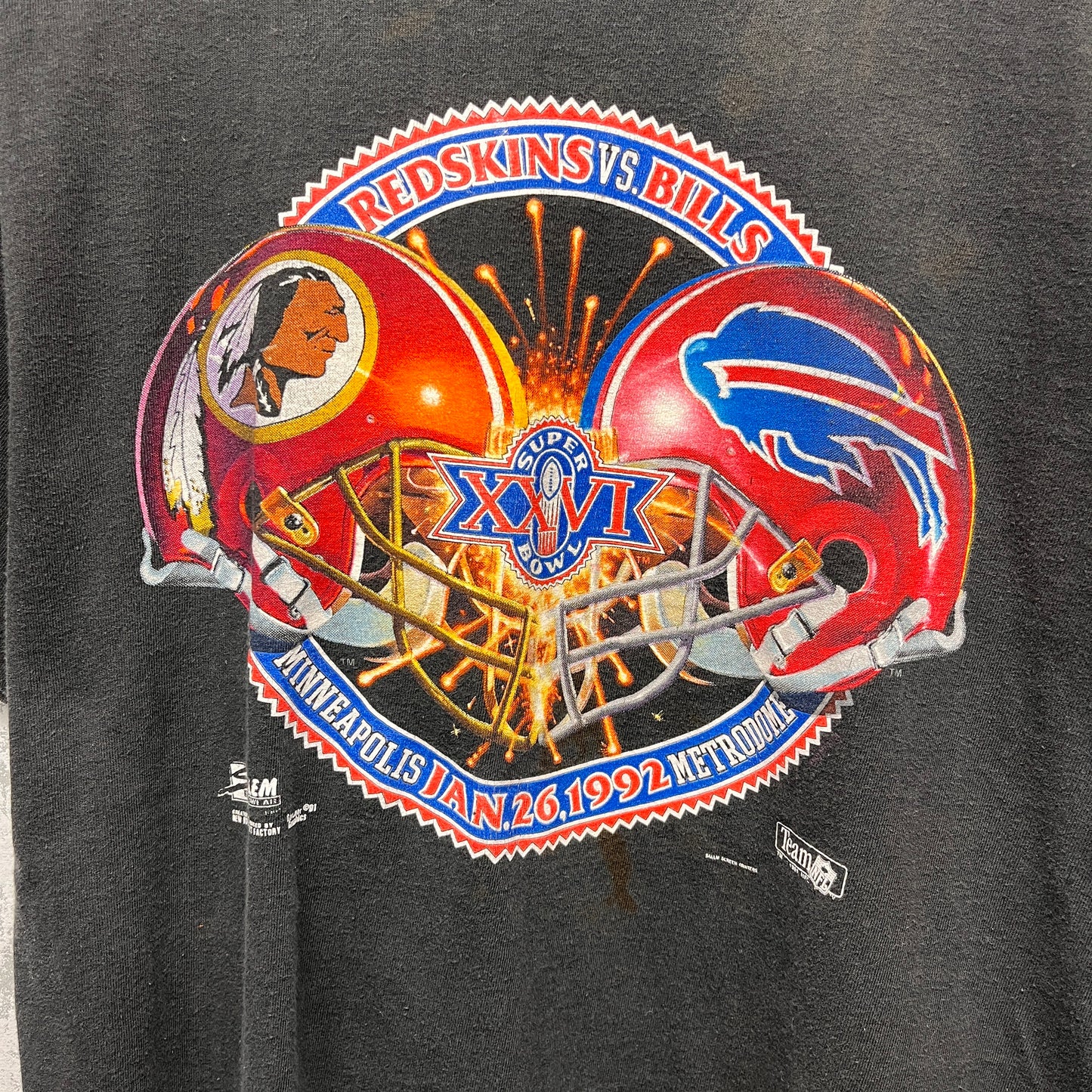 Vintage Buffalo Bills 1992 Super Bowl Shirt Medium