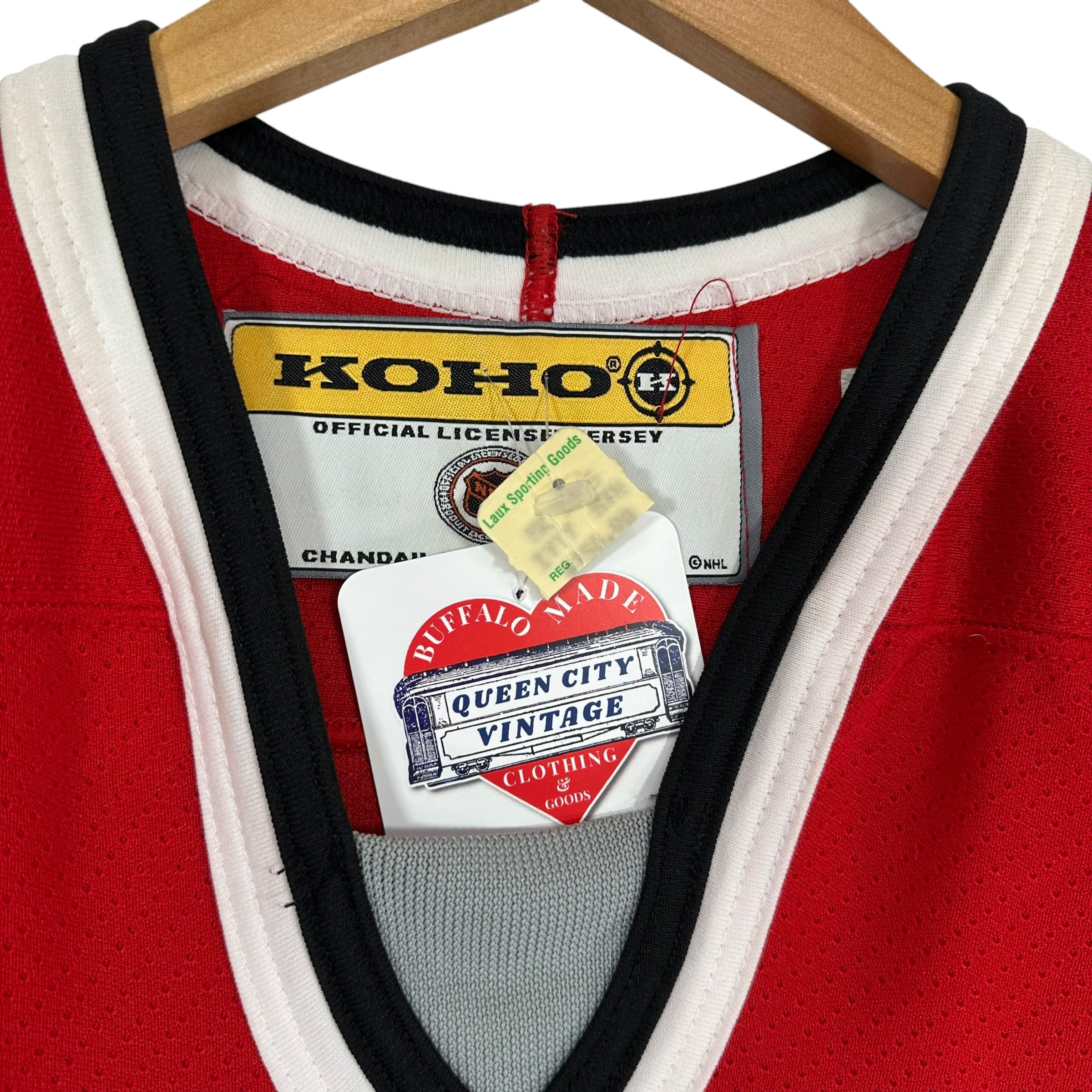 Vintage DEADSTOCK Buffalo Sabres Afinogenov Jersey Medium