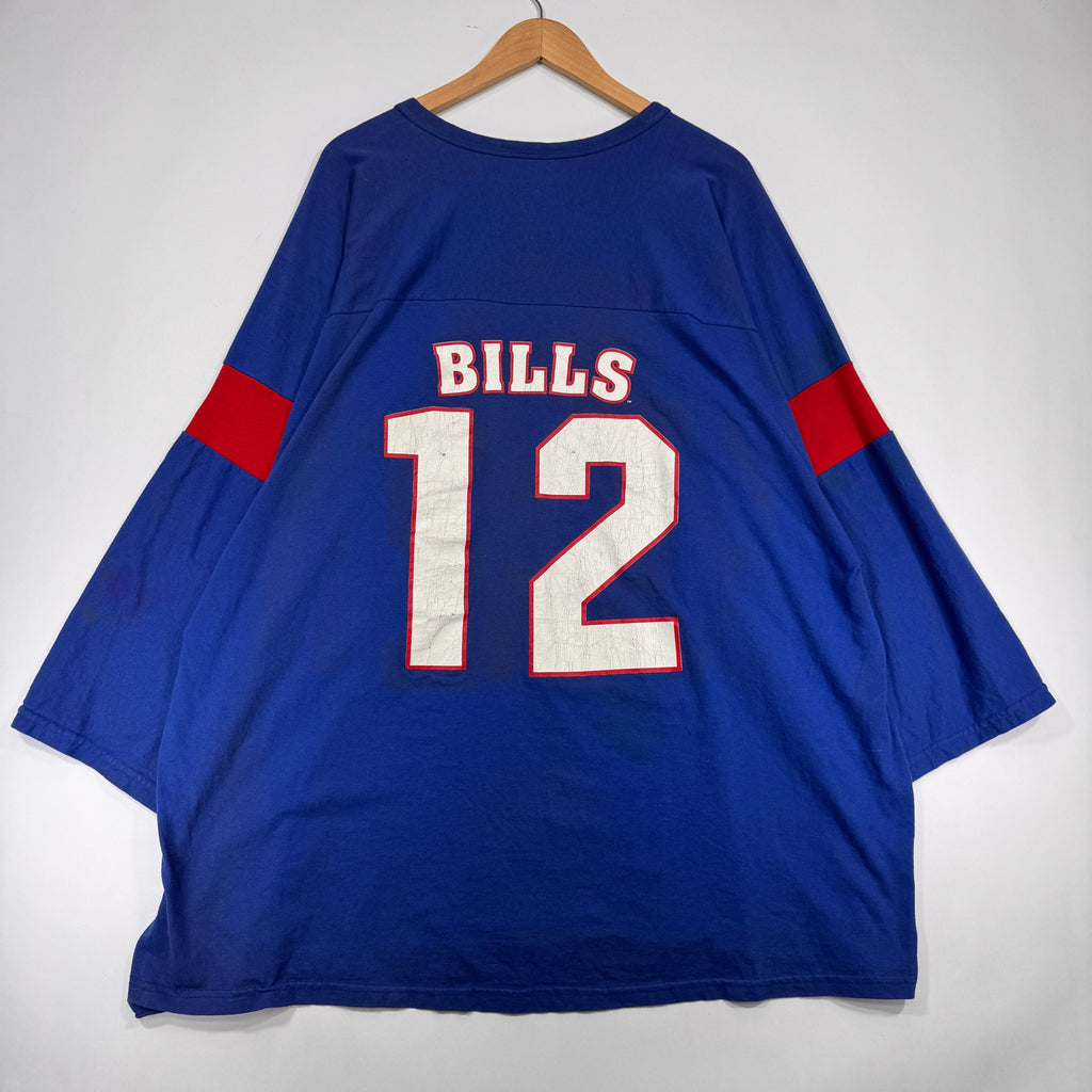 Vintage Buffalo Bills 3/4 Sleeve #12 Shirt XXXL