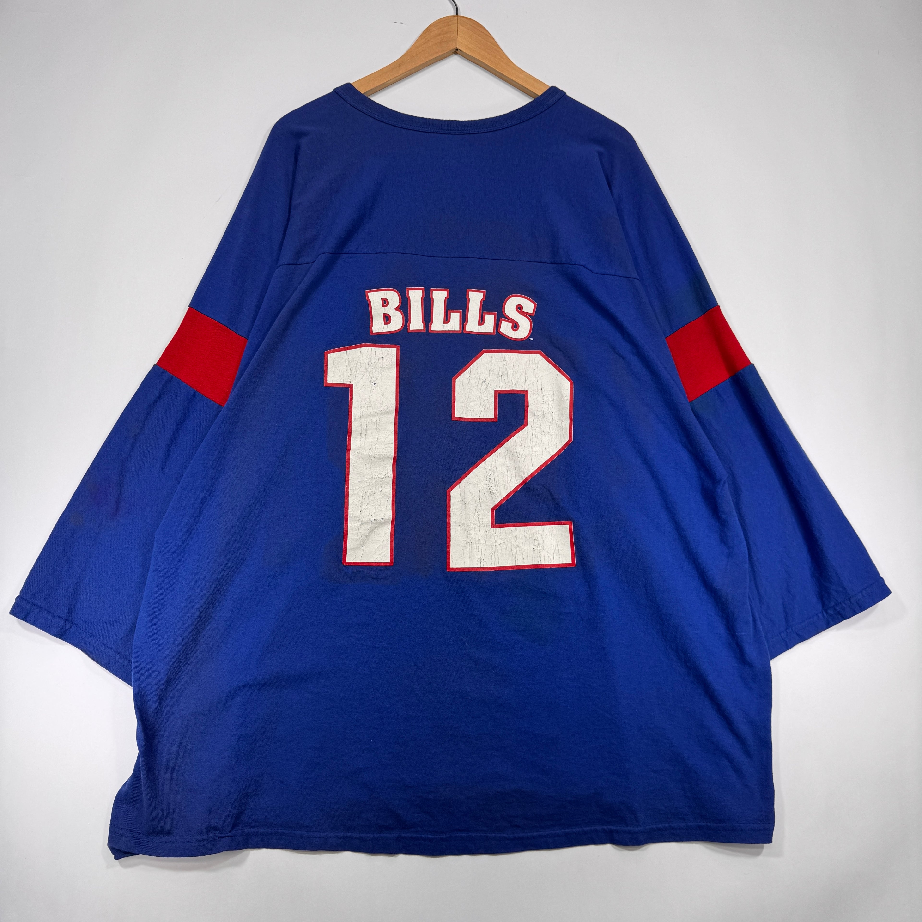 Vintage Buffalo Bills 3/4 Sleeve #12 Shirt XXXL