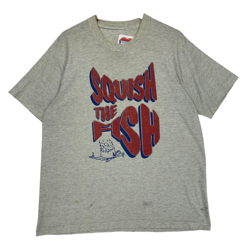 Vintage Buffalo Bills Squish The Fish Shirt XL