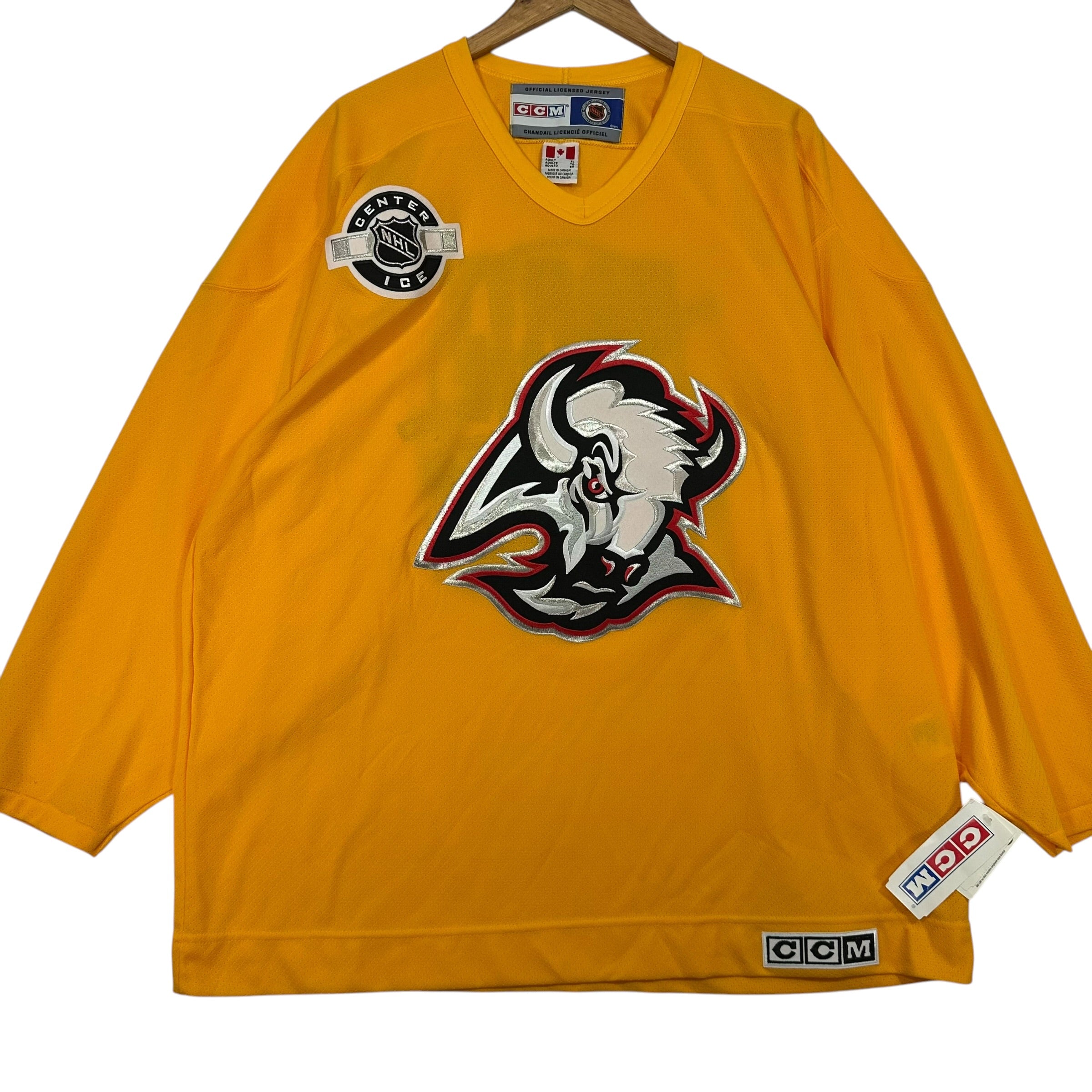 Vintage Buffalo Sabres DEADSTOCK Practice Jersey XL