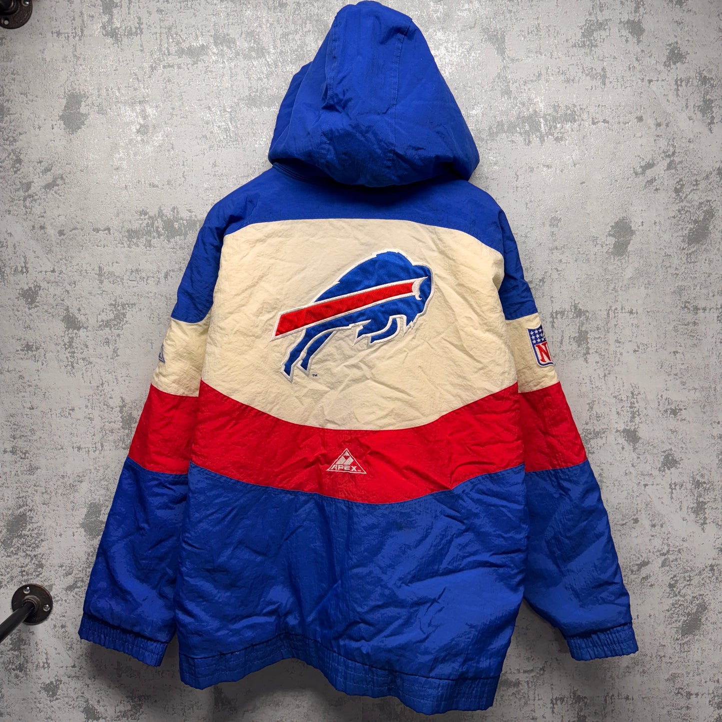 Vintage Buffalo Bills Apex Puffer Jacket Large