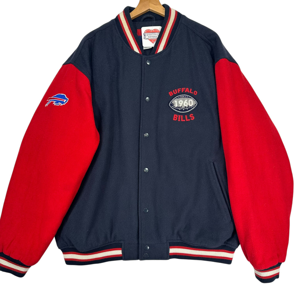 Vintage Buffalo Bills Wool Varsity Jacket Large