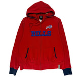 Vintage Buffalo Bills Women’s Zip Up Hoodie Sweatshirt XL