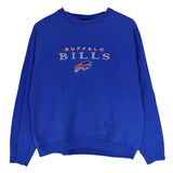 Vintage Buffalo Bills Embroidered Crewneck Sweatshirt Large