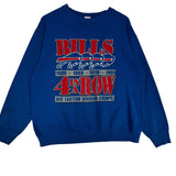 Vintage Buffalo Bills 4-In-A-Row Sweatshirt Large