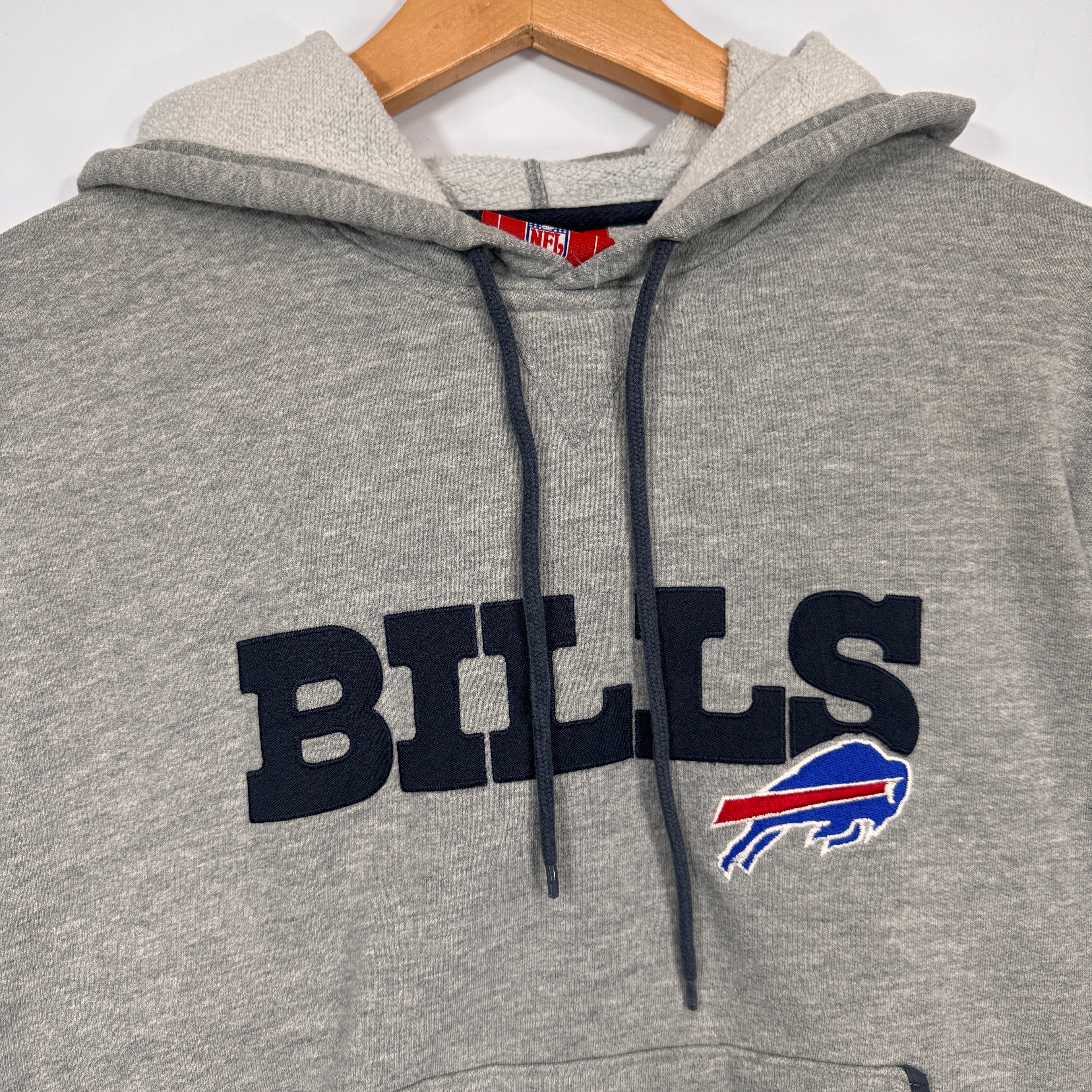 Vintage Buffalo Bills Hoodie Sweatshirt Large