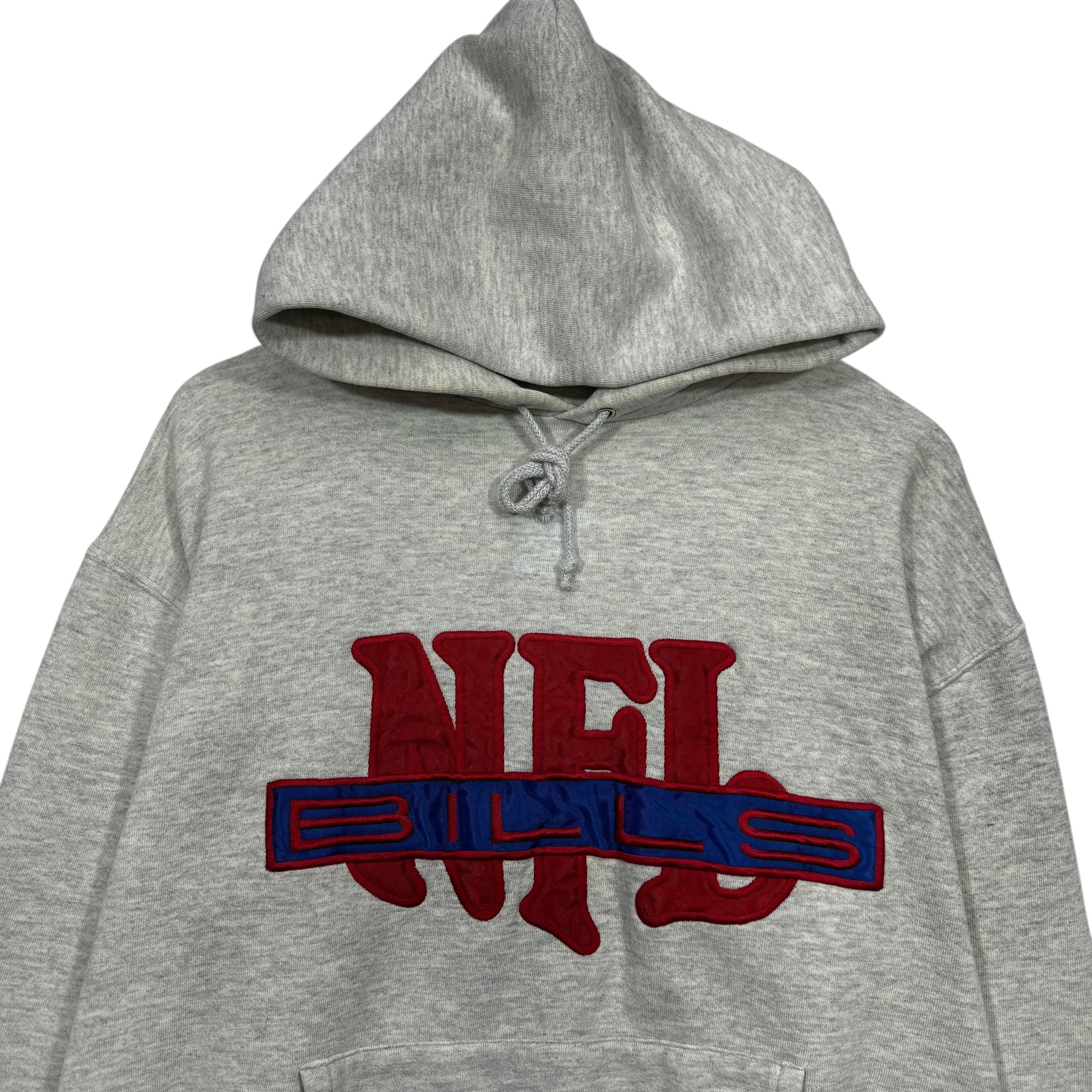 Vintage Buffalo Bills Hoodie Sweatshirt Large