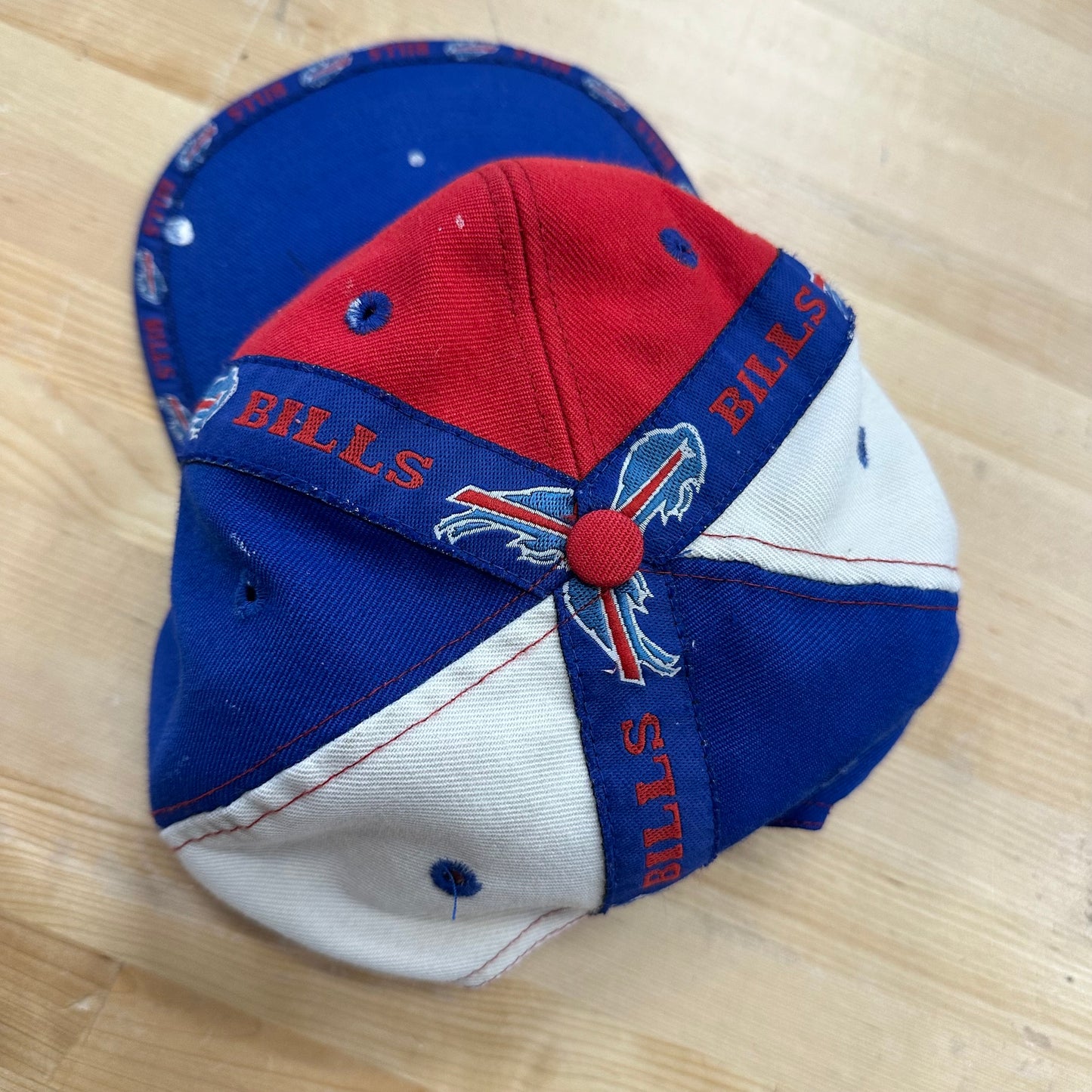 Vintage Buffalo Bills Tape Logo Hat