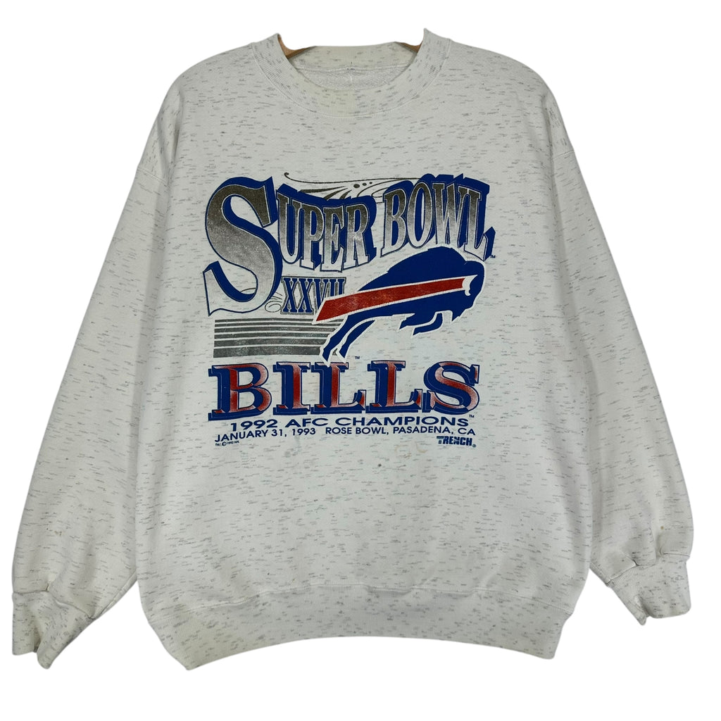 Vintage Buffalo Bills 1992 AFC Champs Crewneck Sweatshirt Large