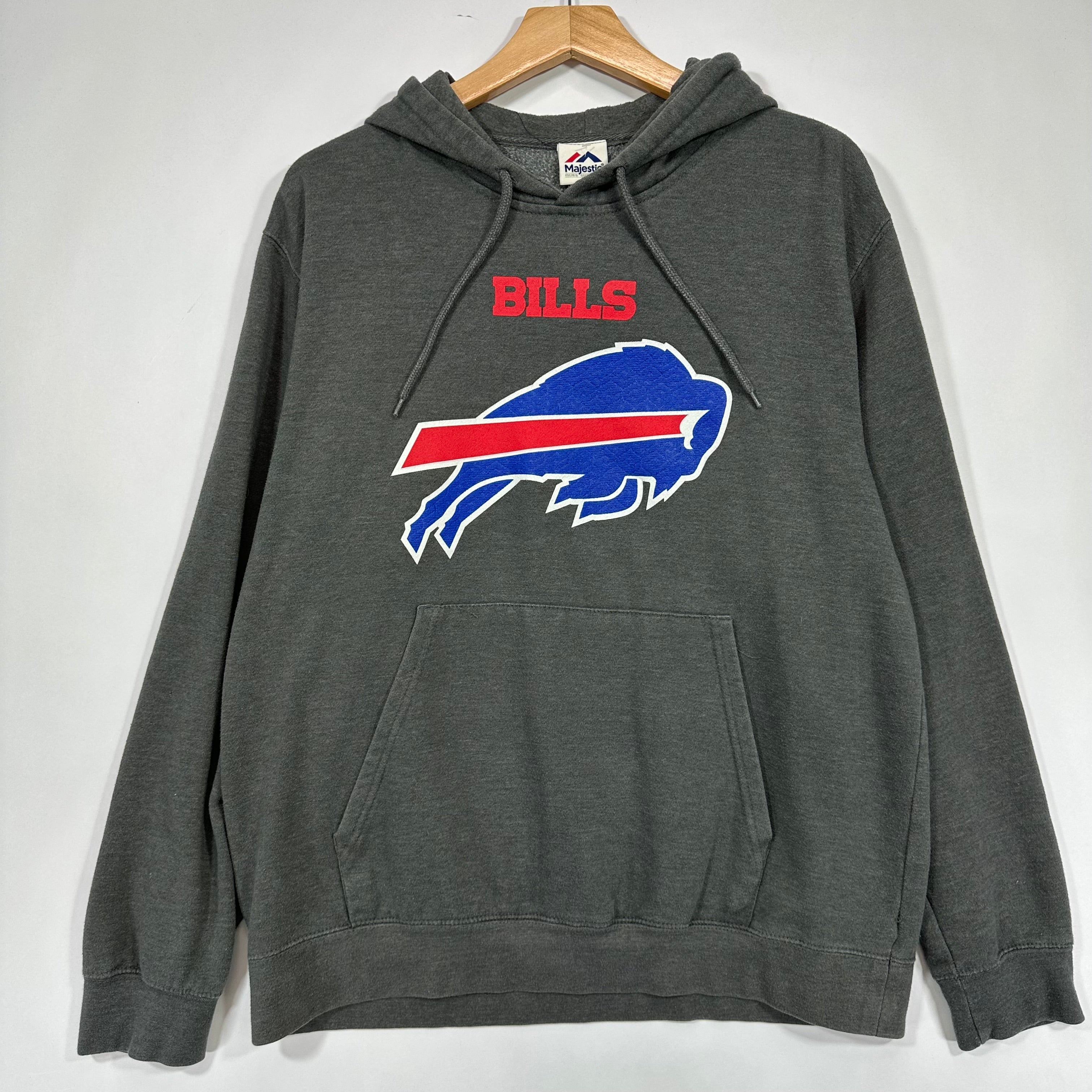 Vintage Buffalo Bills Hoodie Sweatshirt Medium