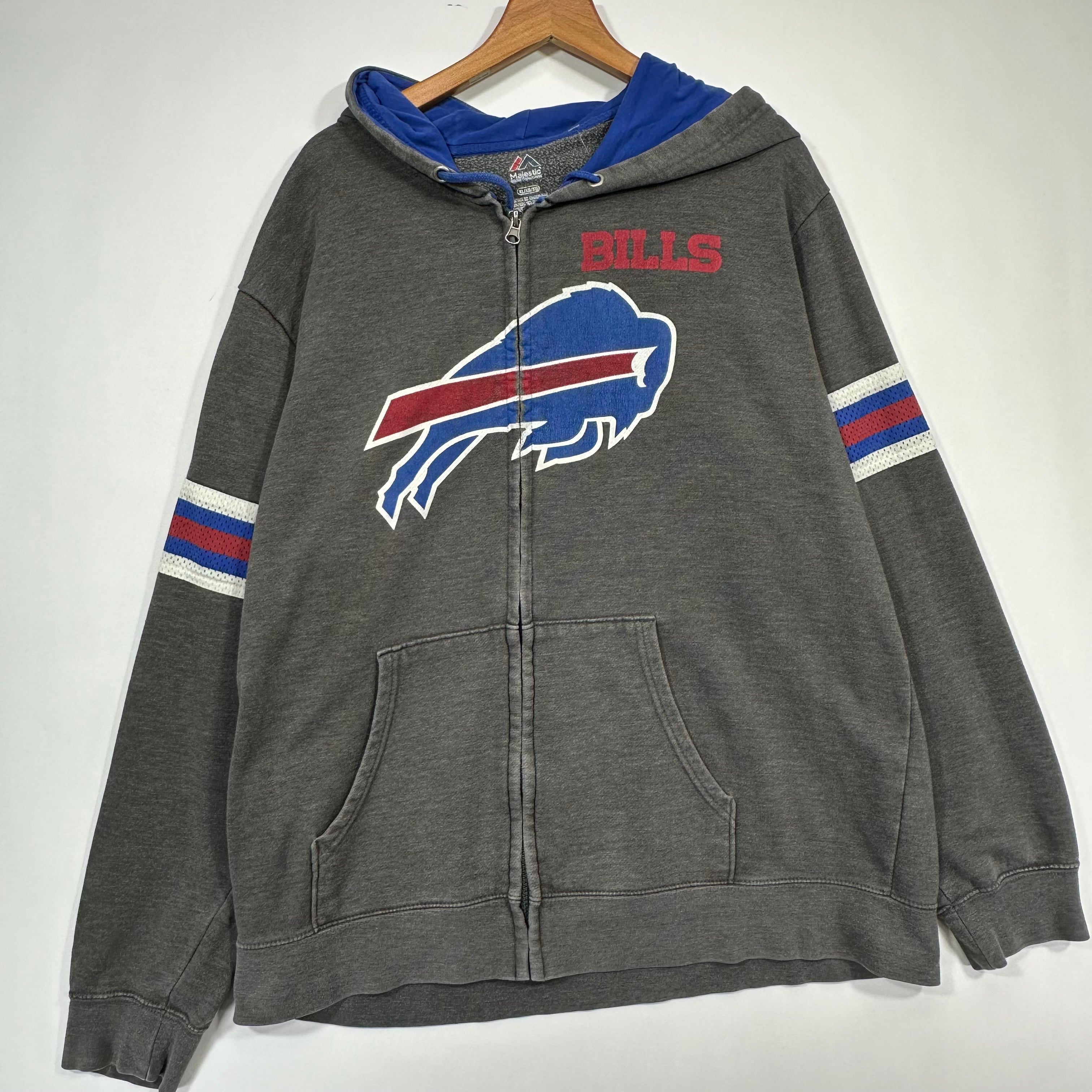 Vintage Buffalo Bills Hoodie Sweatshirt XL