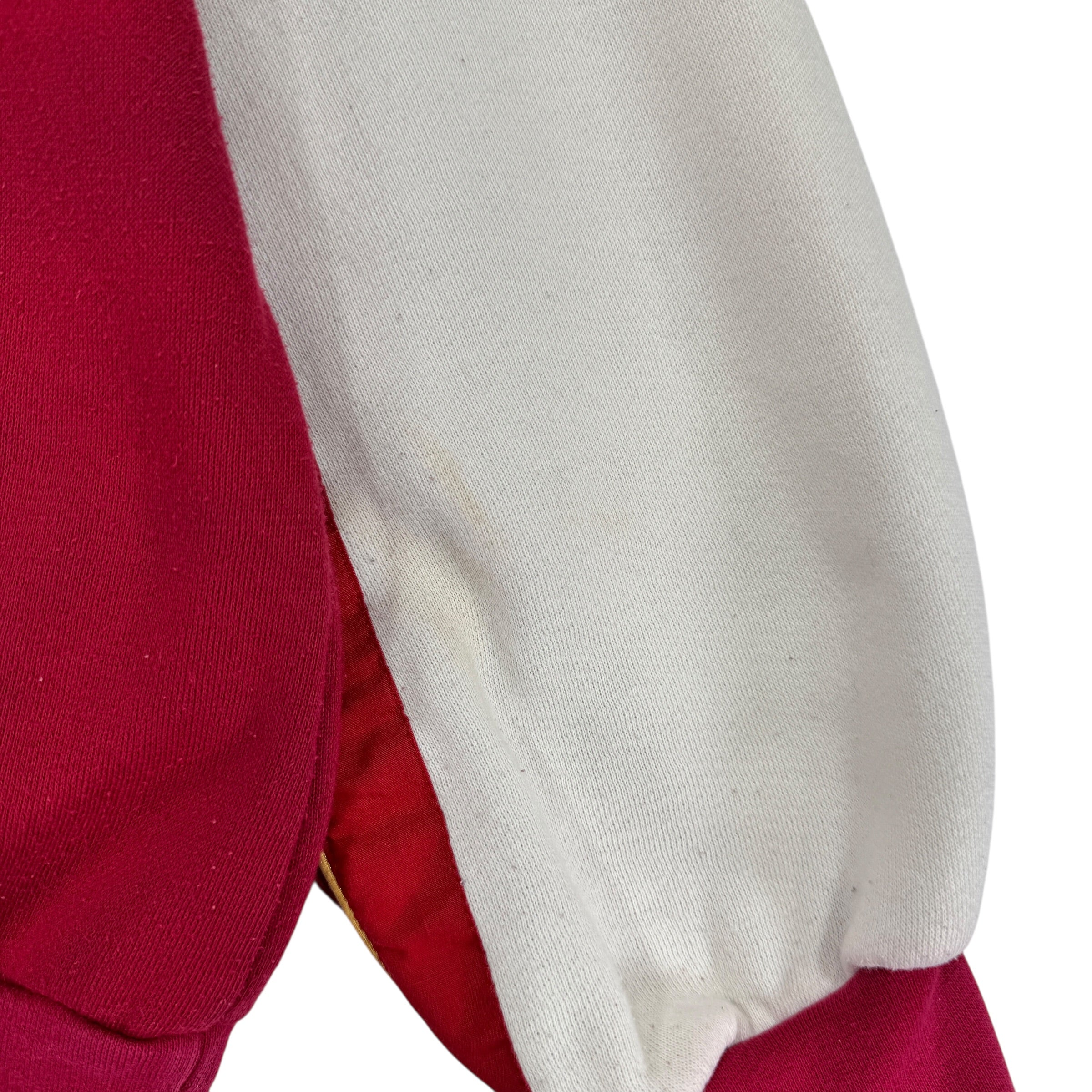 Vintage Winston Color Block Crewneck Sweatshirt Large