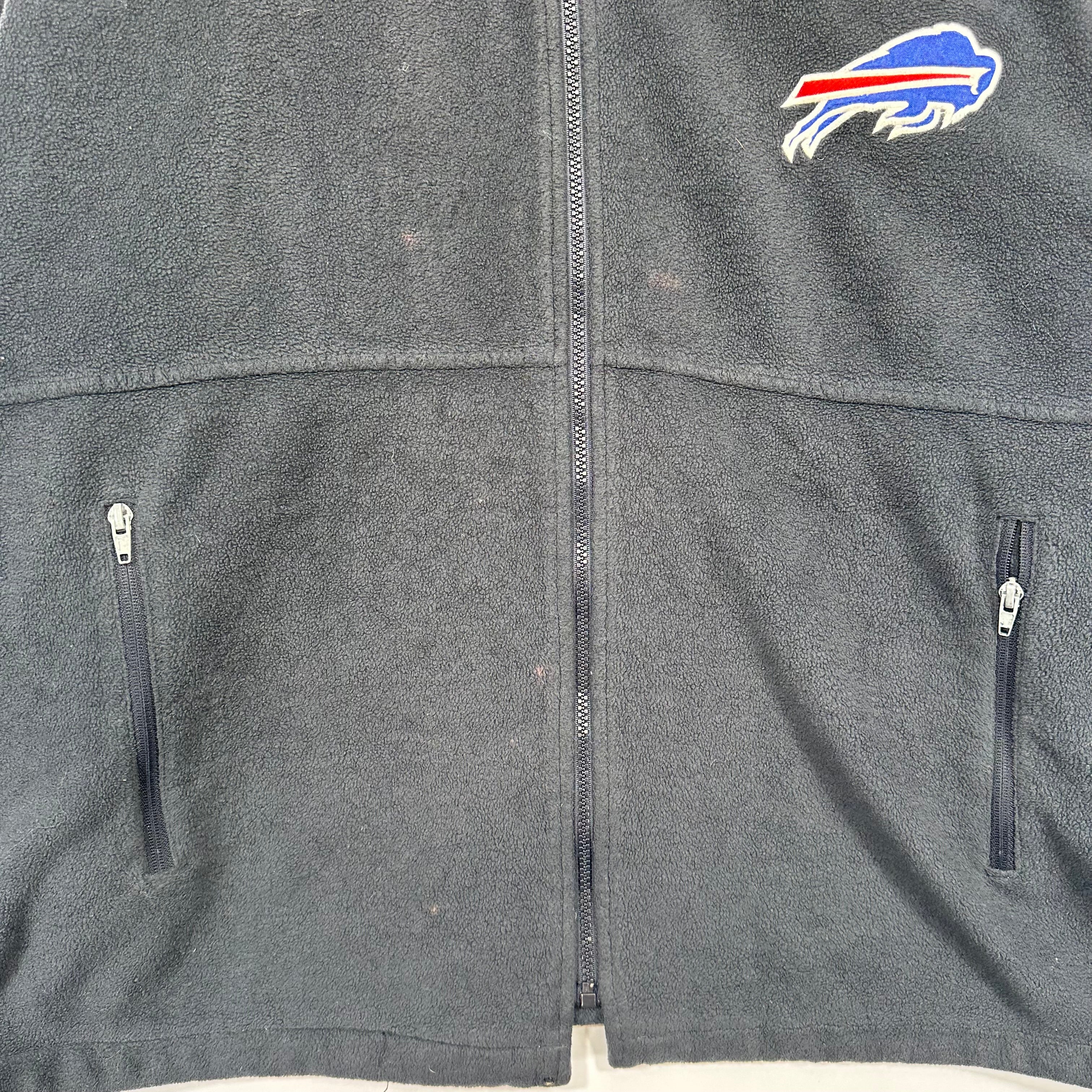 Vintage Buffalo Bills Fleece Vest Sweatshirt XXL