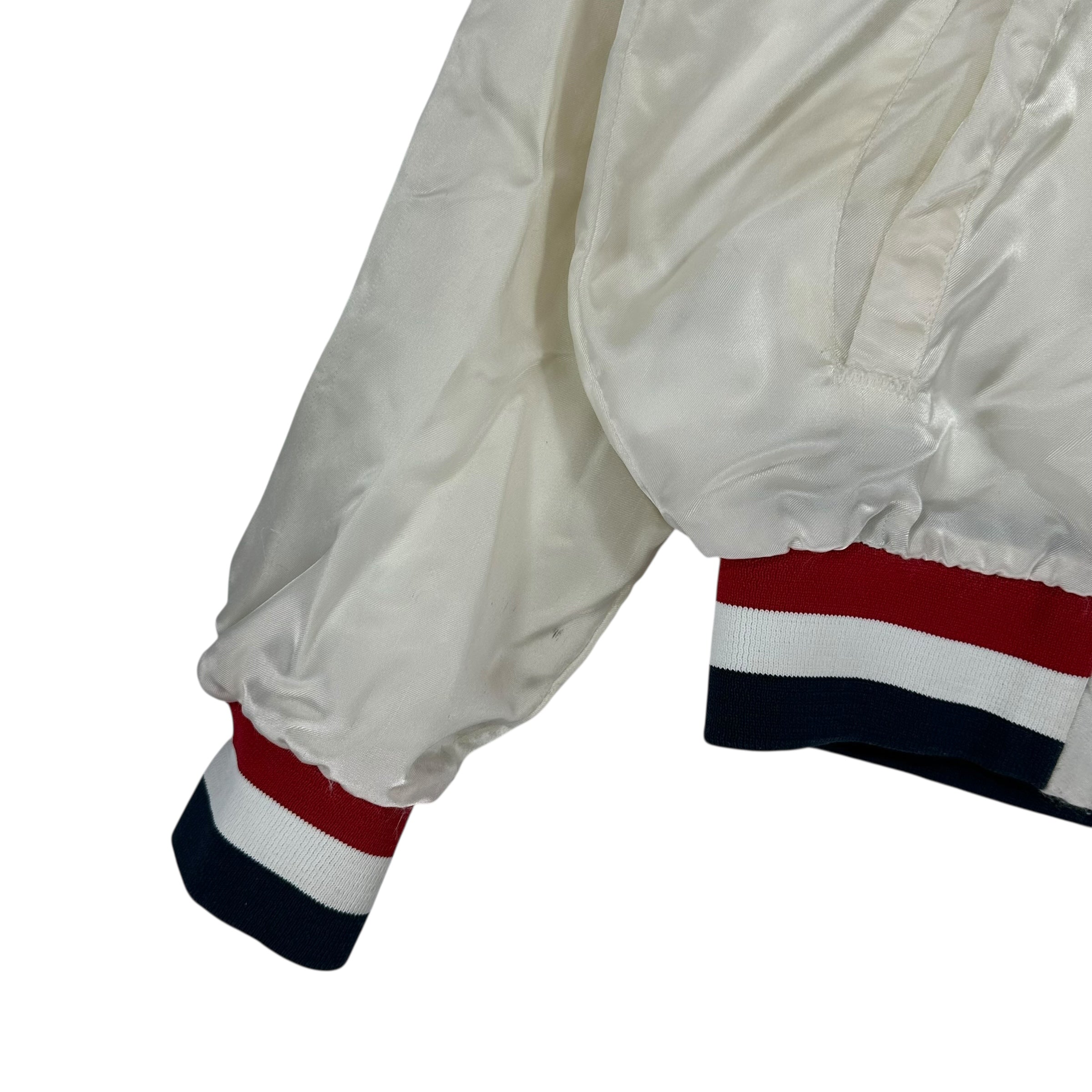 Vintage Kids Buffalo Bills Satin Jacket Size XL 18/20