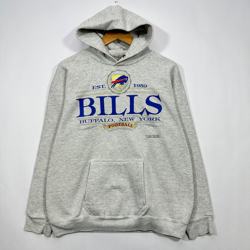 Vintage Buffalo Bills Hoodie Sweatshirt Large