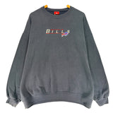 Vintage Buffalo Bills Embroidered Crewneck Sweatshirt XL