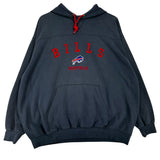 Vintage Buffalo Bills Embroidered Hoodie Sweatshirt XL